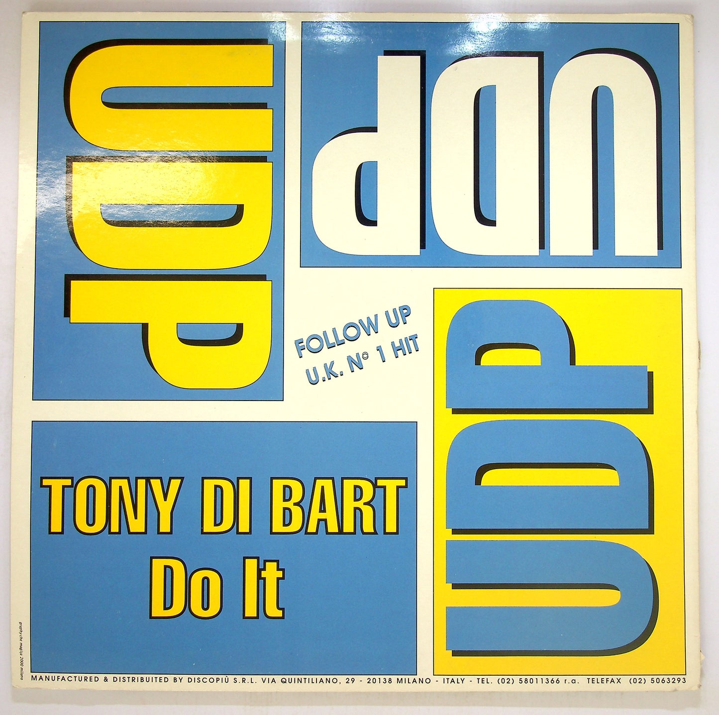 EBOND Tony Di Bart - Do It Vinile V092118