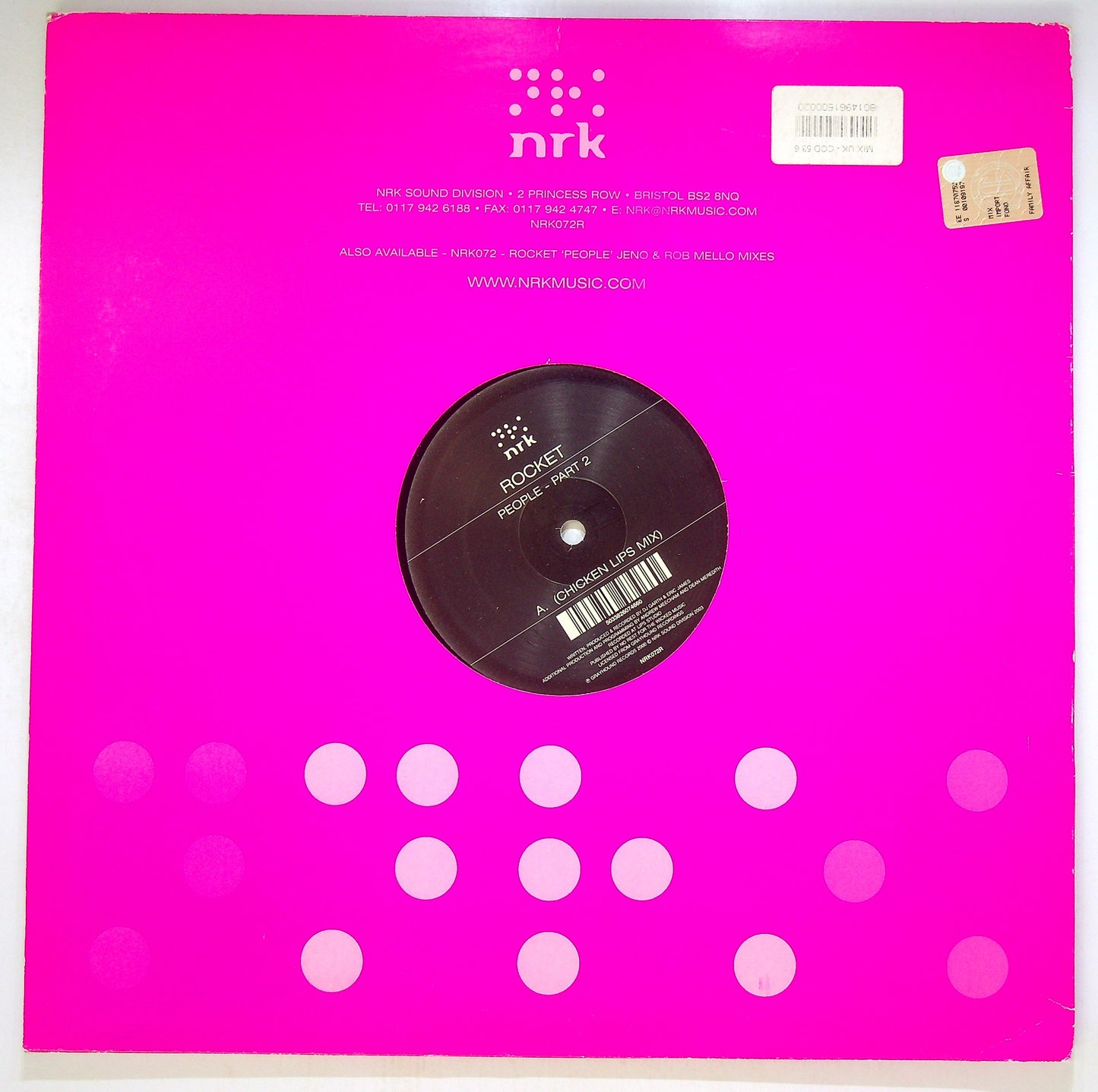 EBOND Rocket - People (Part 2) Vinile V092132