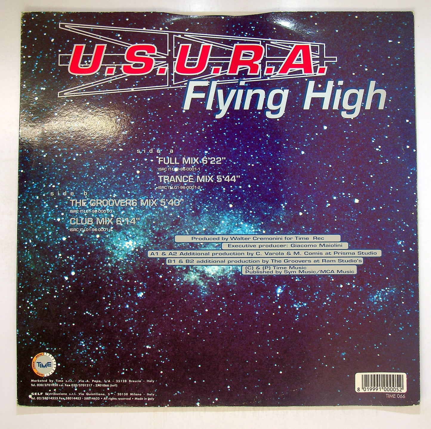 EBOND U.S.U.R.A. - Flying High Vinile V092133