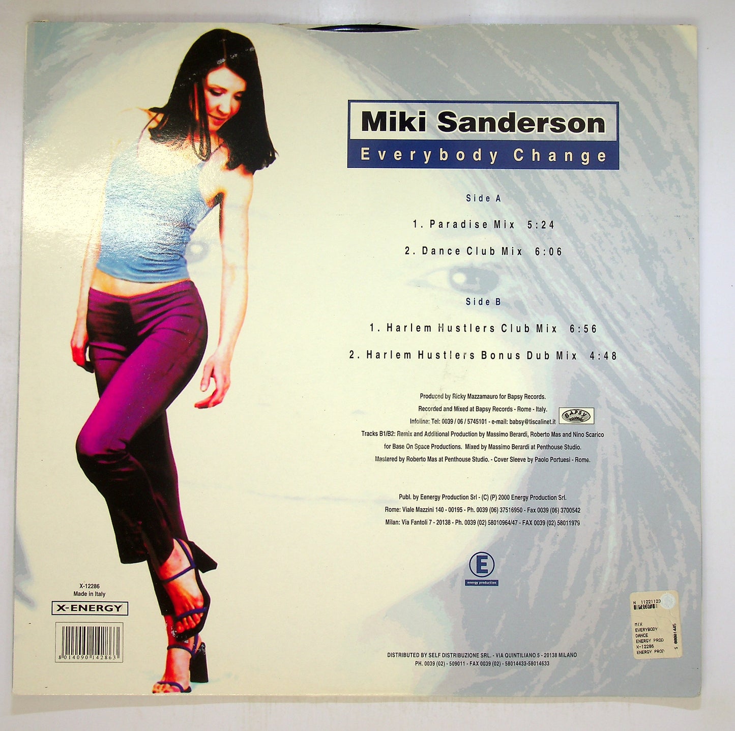 EBOND Miki Sanderson - Everybody Change Vinile V092149
