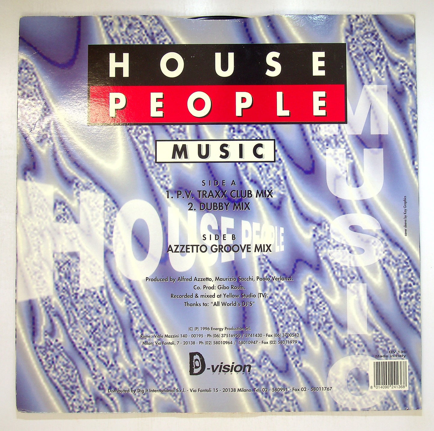 EBOND House People - Music Vinile V093018
