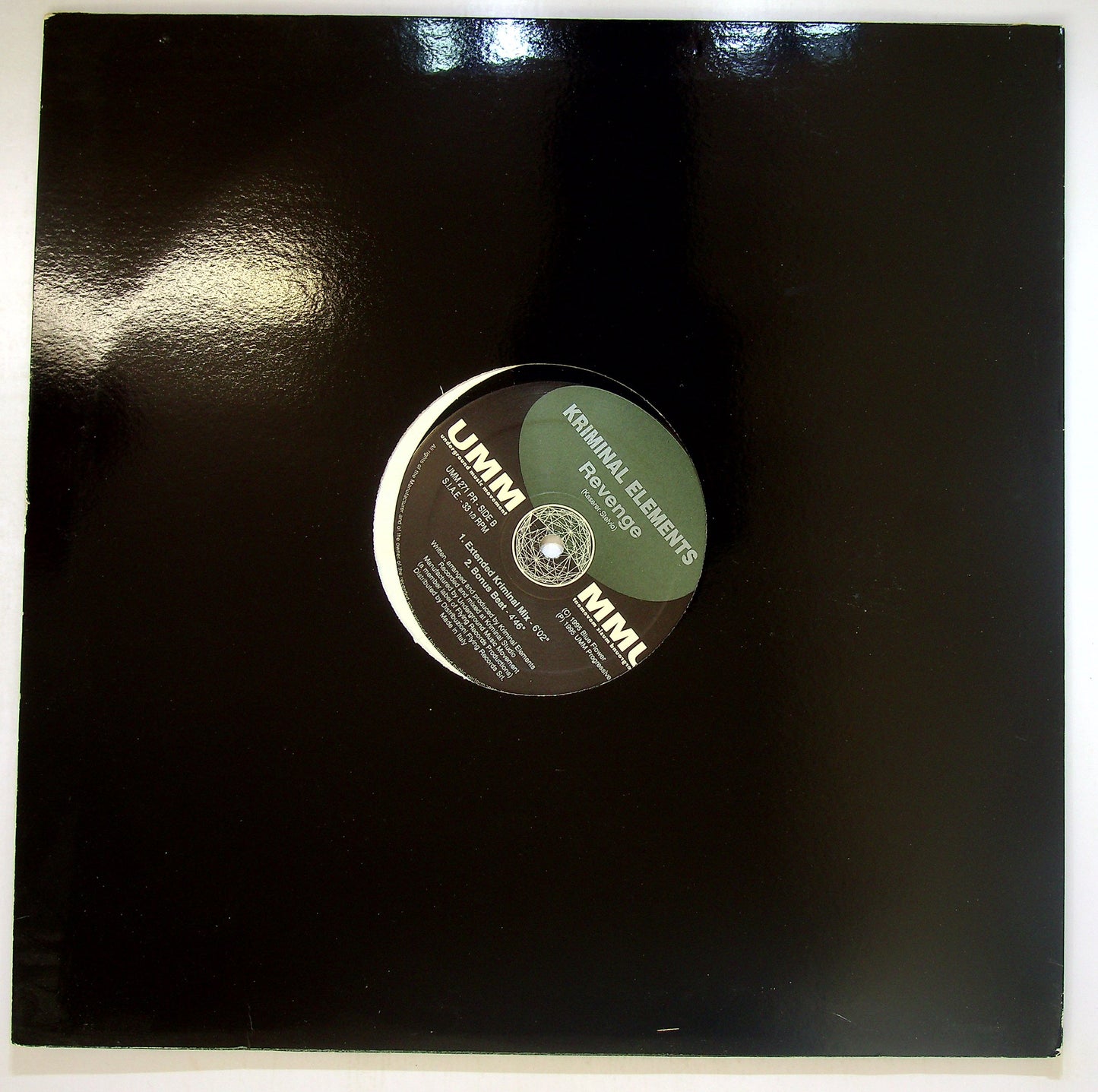 EBOND Kriminal Elements - Revenge Vinile V093020