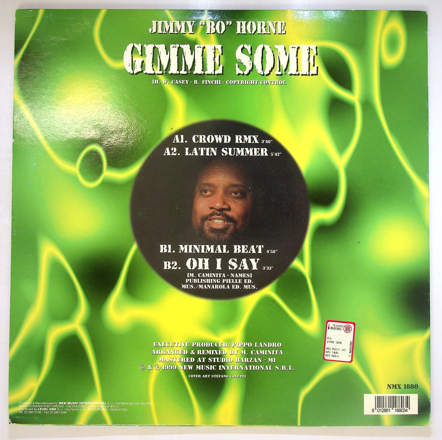 EBOND Jimmy 'Bo' Horne - Gimme Some (Original + Remix '99) Vinile V093027