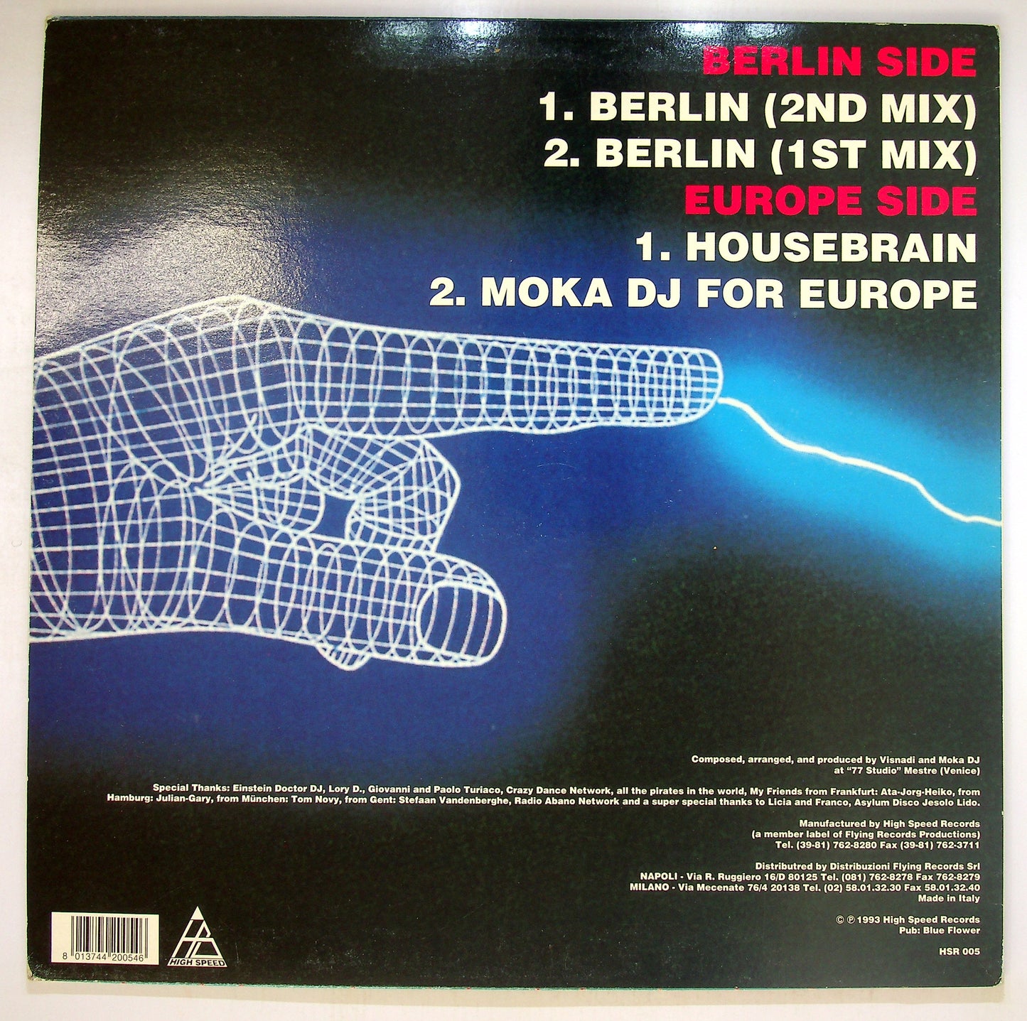 EBOND Moka DJ - Moka DJ 4 Europe Vinile V093033