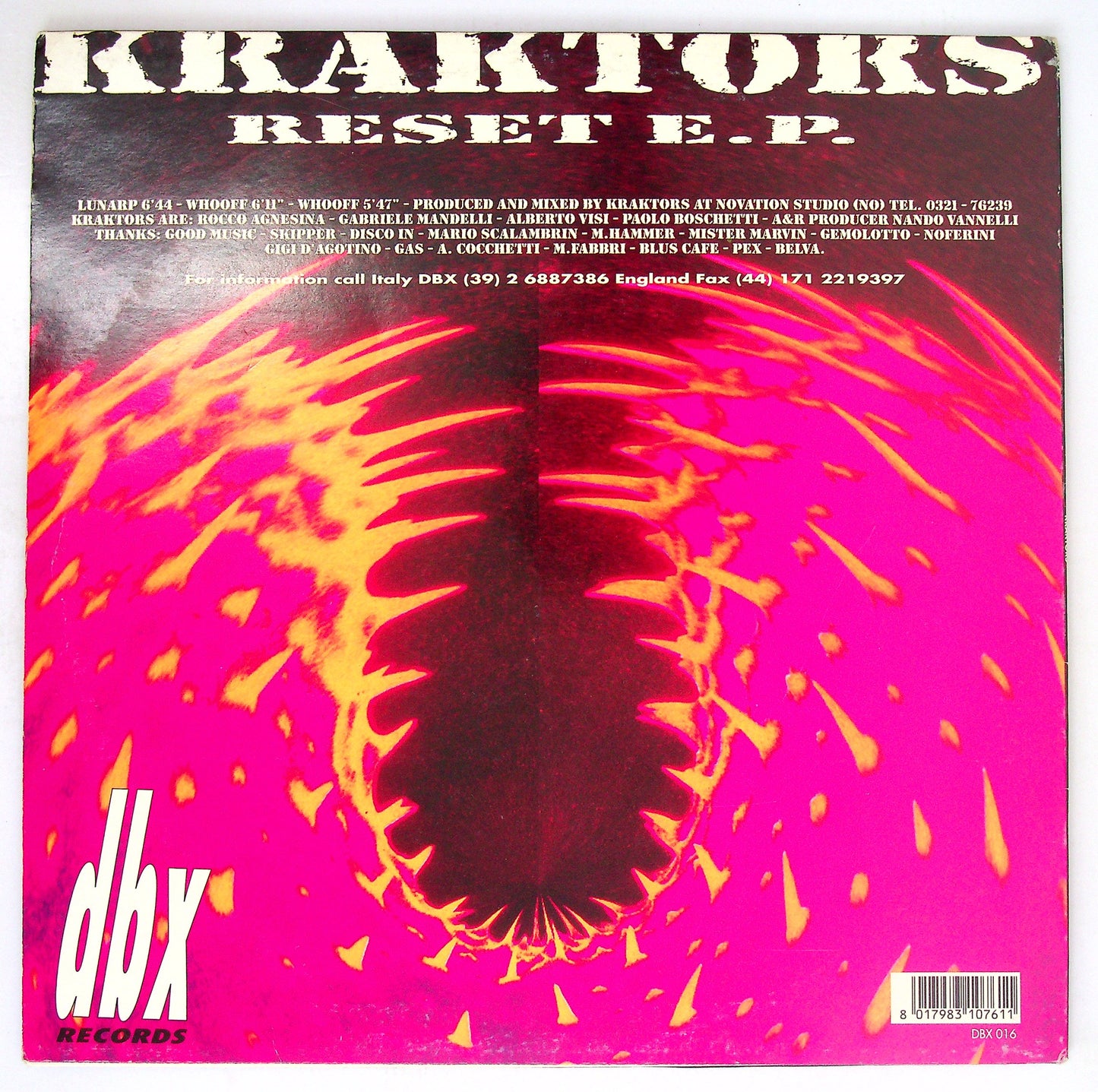 EBOND Kraktors - Reset EP Vinile V093048