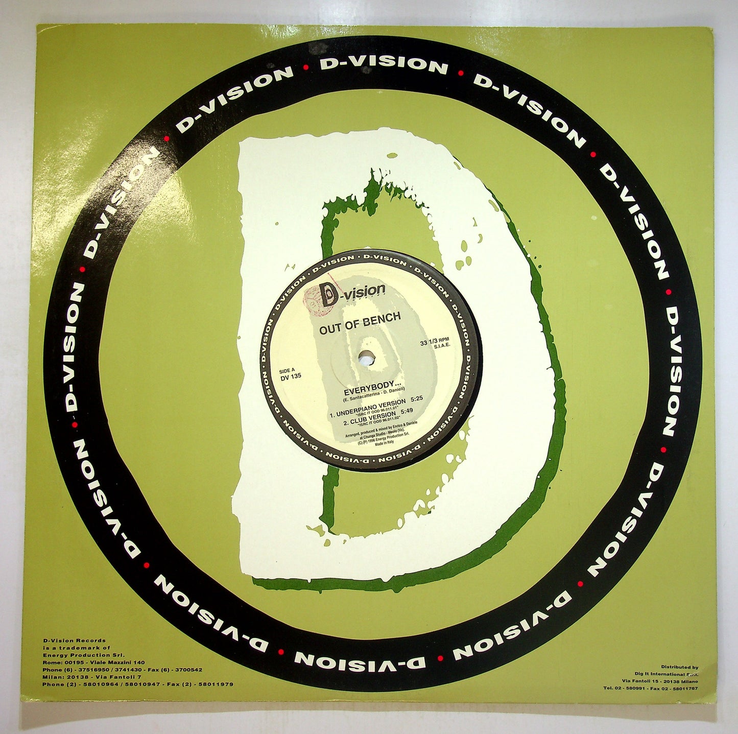 EBOND Out Of Bench - Everybody Vinile V093059