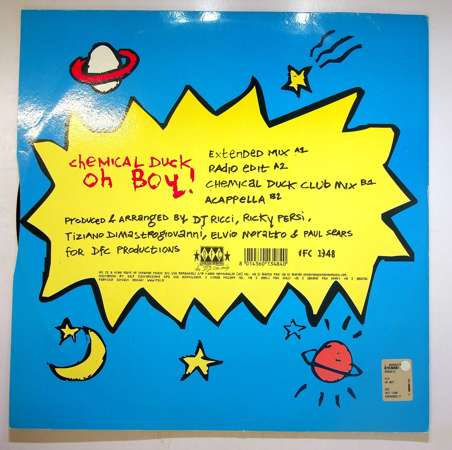 EBOND Chemical Duck - Oh Boy! Vinile V093071