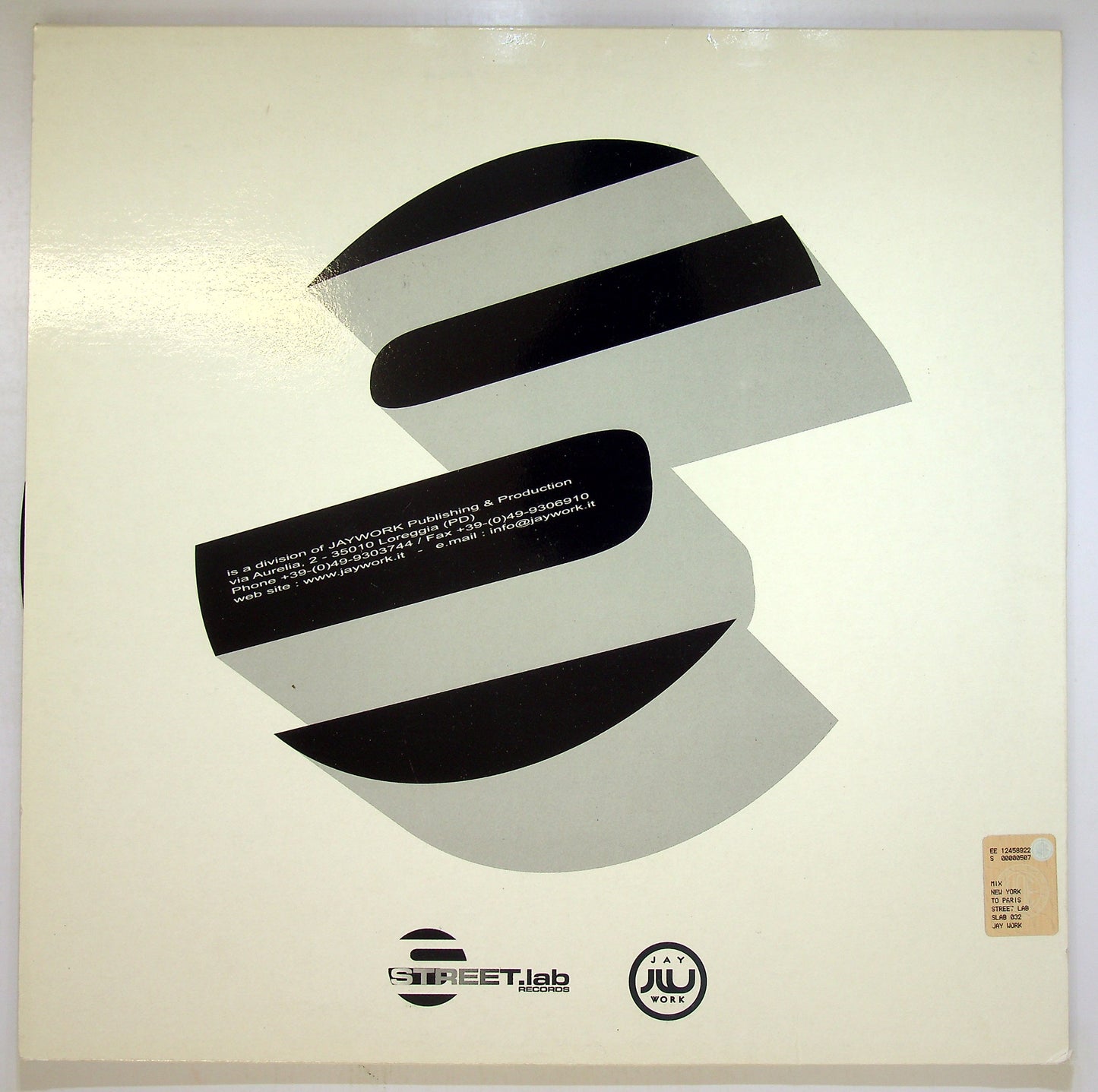 EBOND Greg Di Mano - New York To Paris Vinile V093105