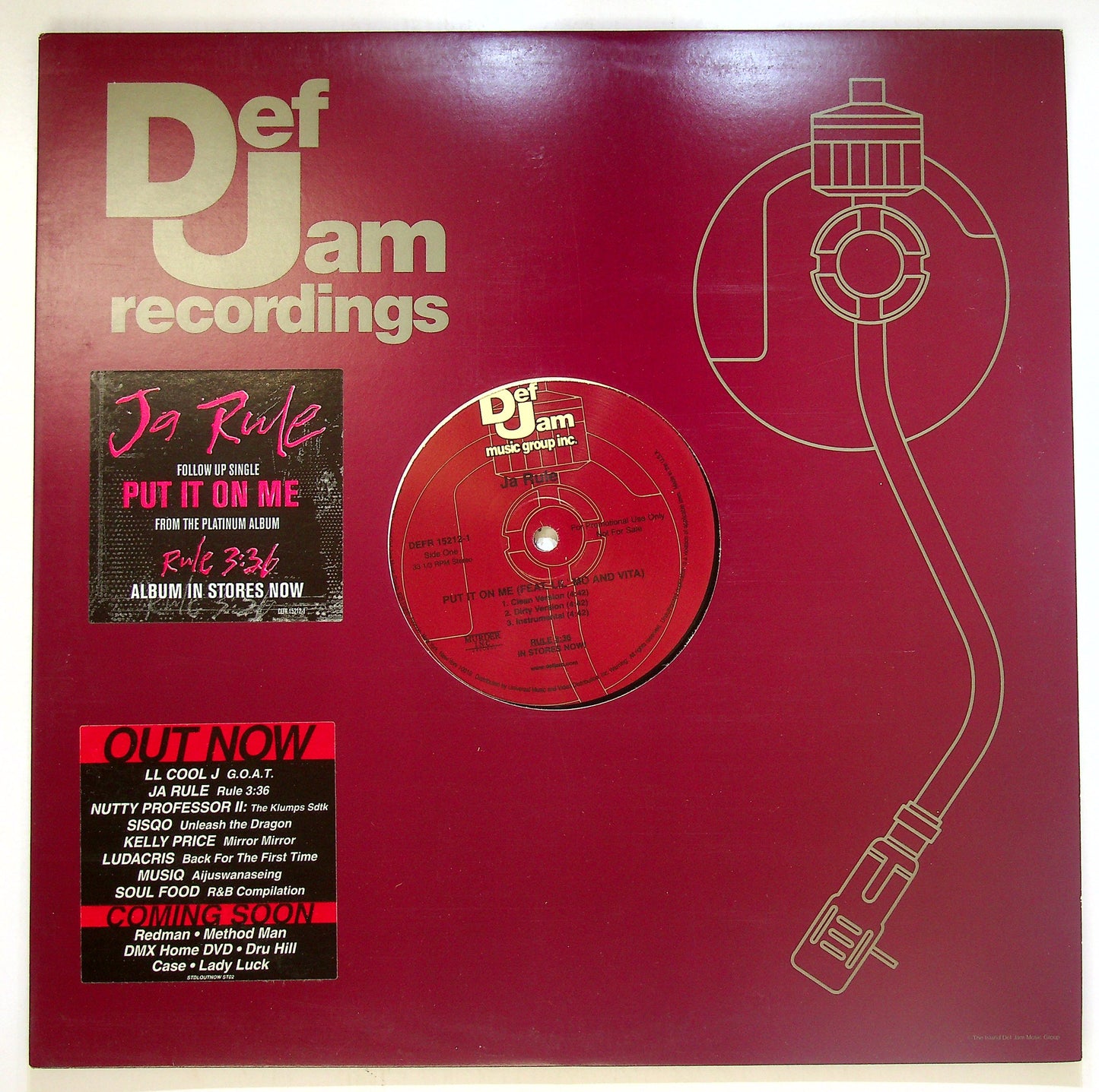 EBOND Ja Rule - Put It On Me Vinile V093115