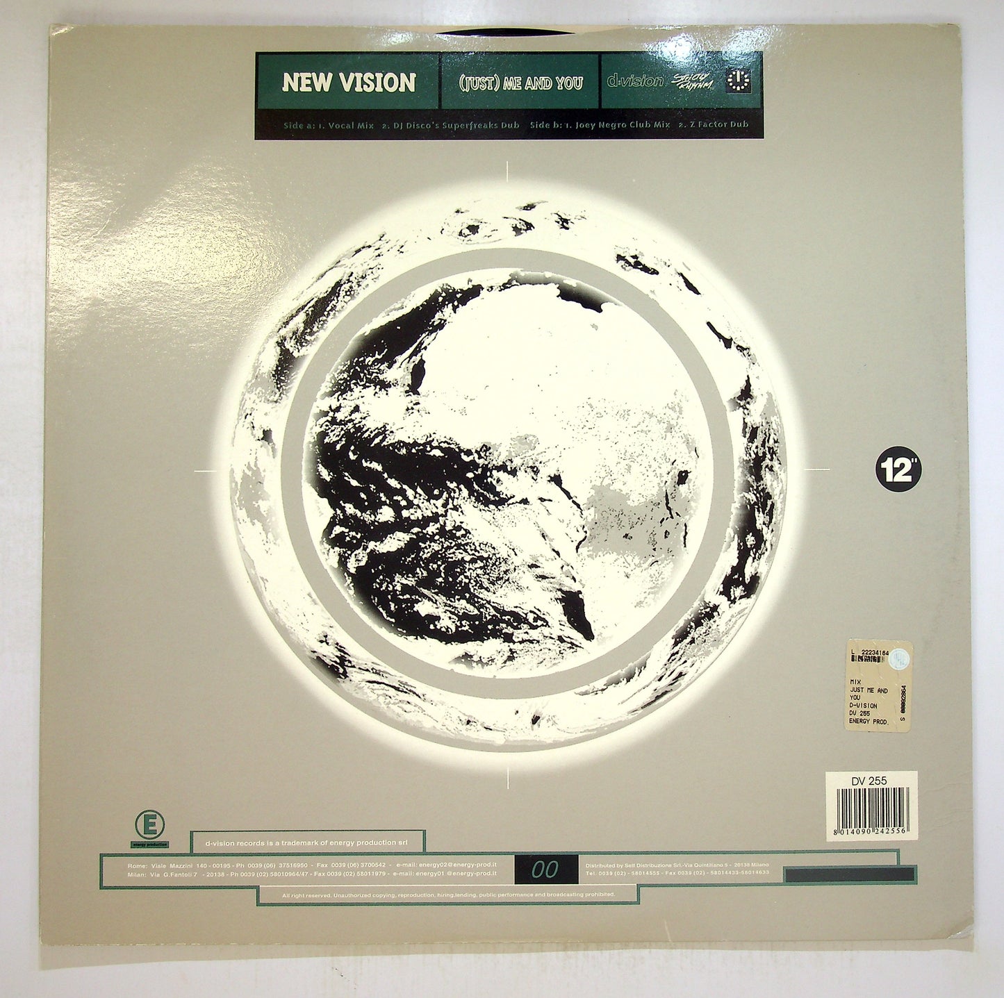 EBOND New Vision - (Just) Me And You Vinile V093132