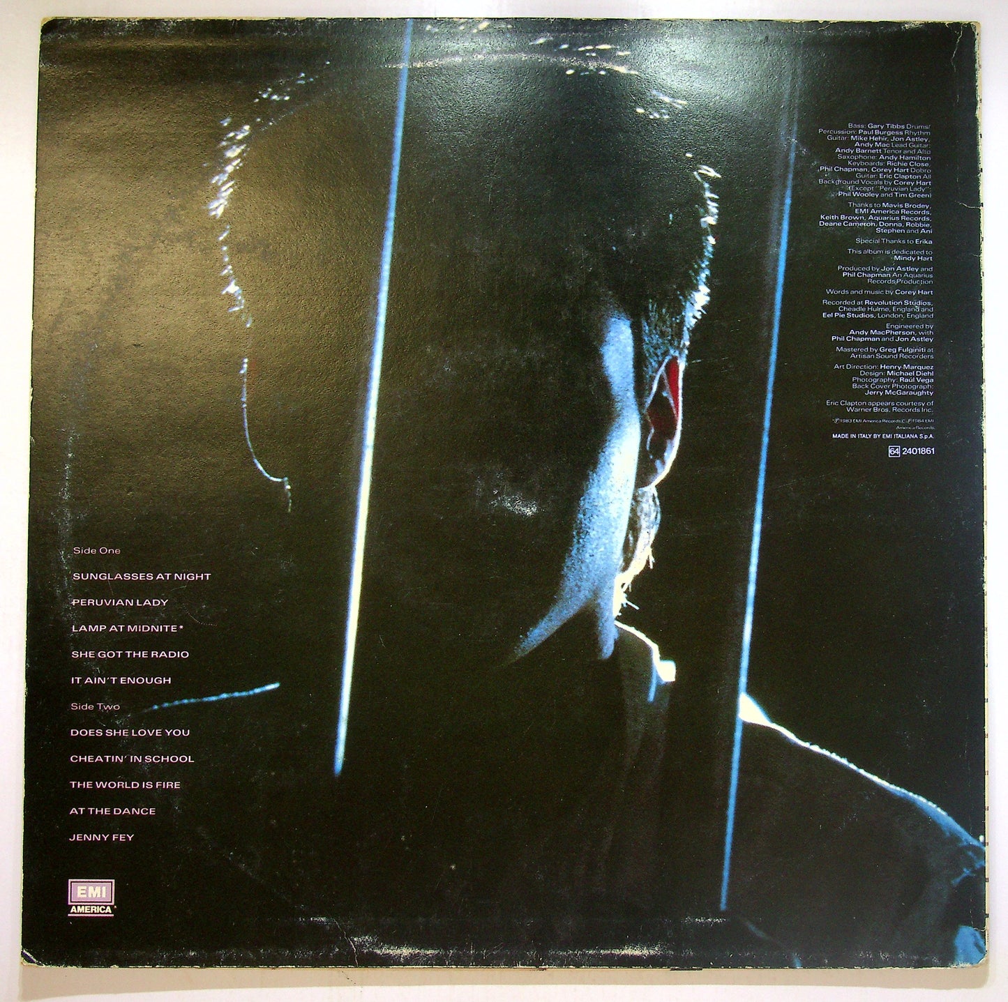 EBOND Corey Hart - First Offense Vinile V093149