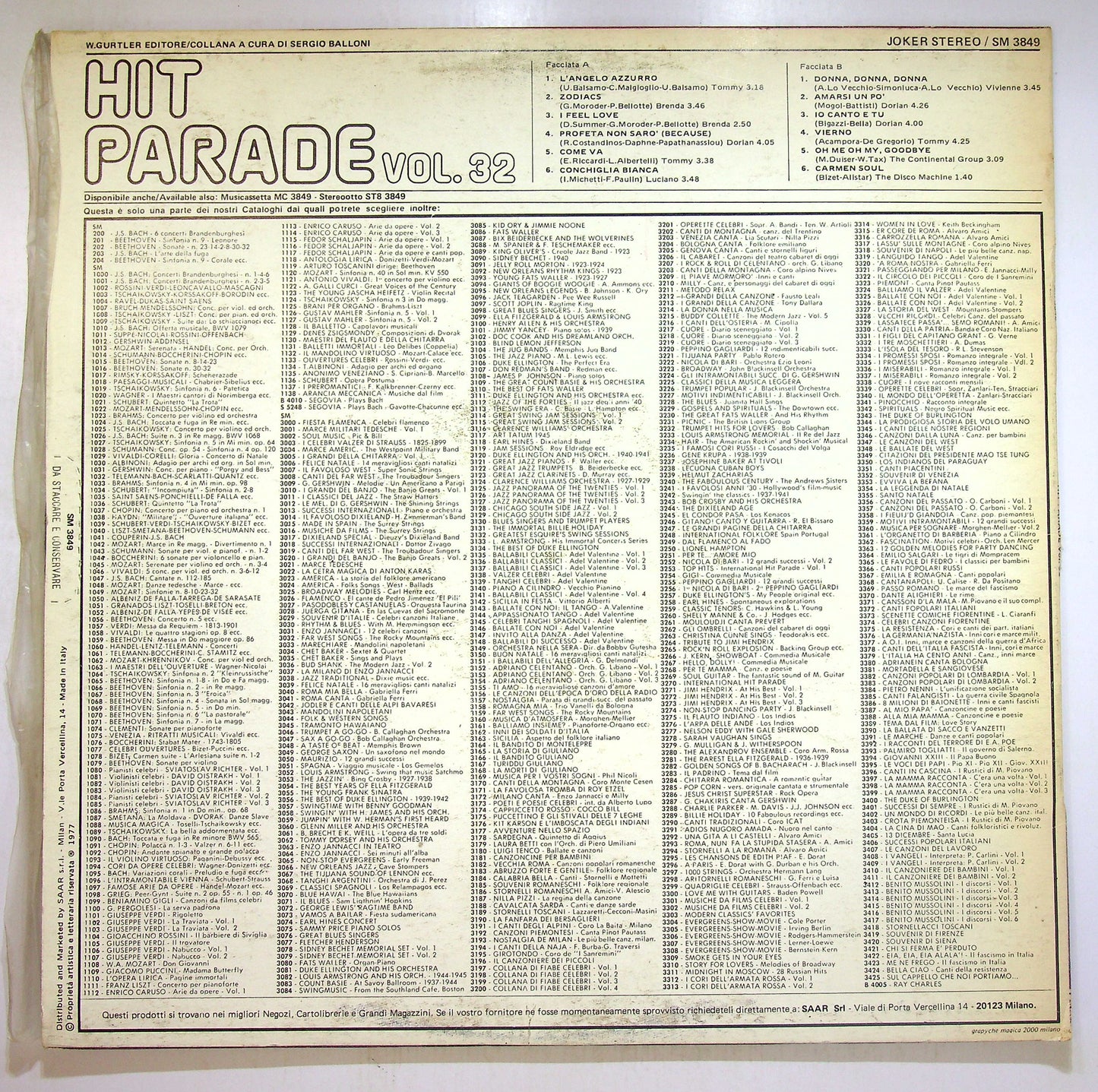 EBOND Various - Hit Parade Vol.32 Vinile V093154