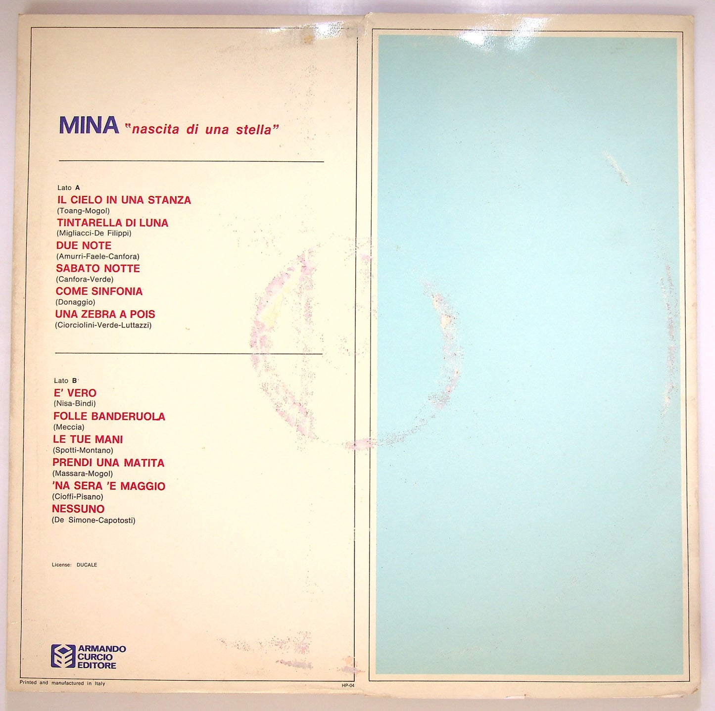 EBOND Mina - Nascita Di Una Stella Vinile V094005