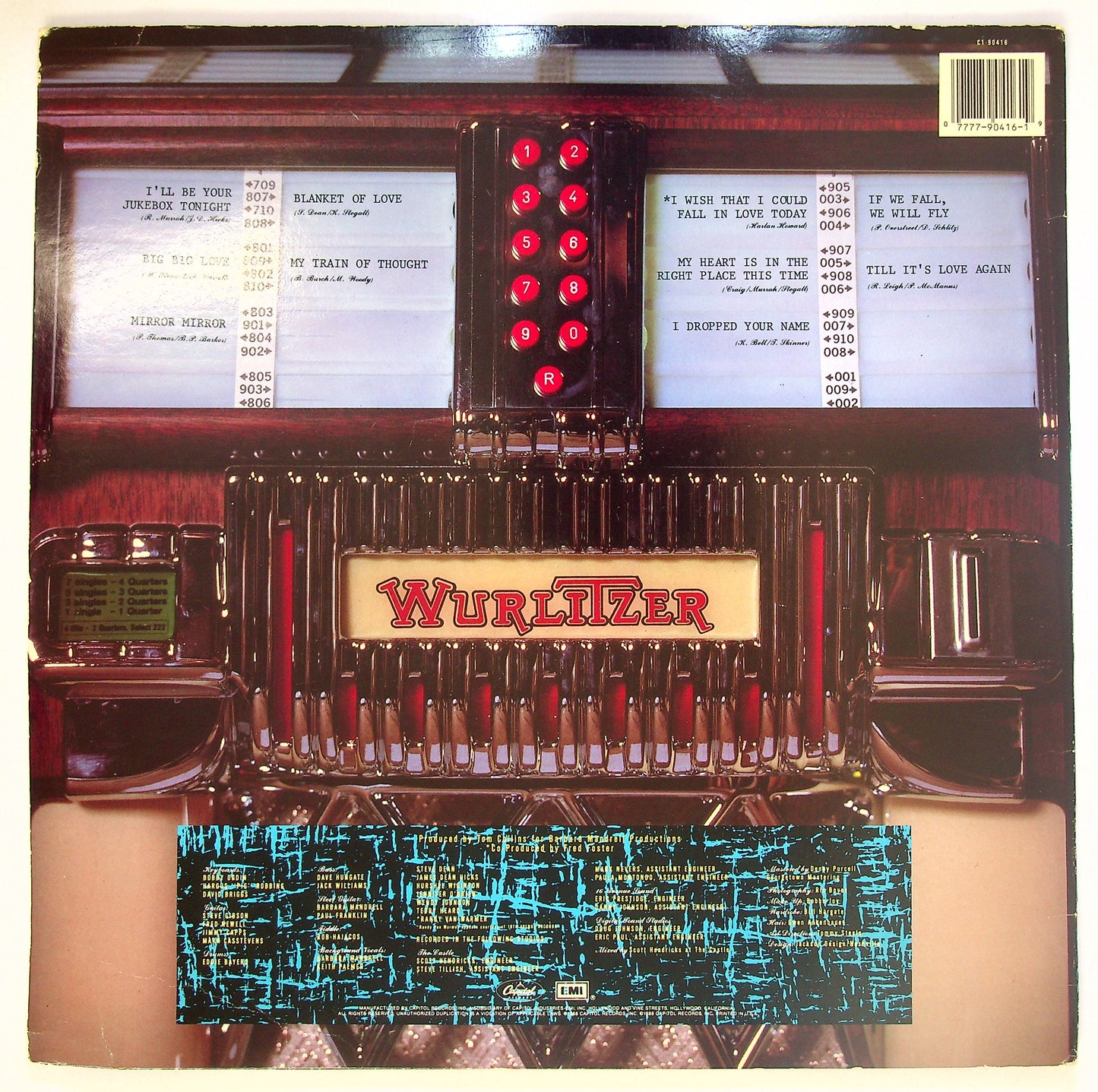 EBOND Barbara Mandrell - I'll Be Your Jukebox Tonight Vinile V094025