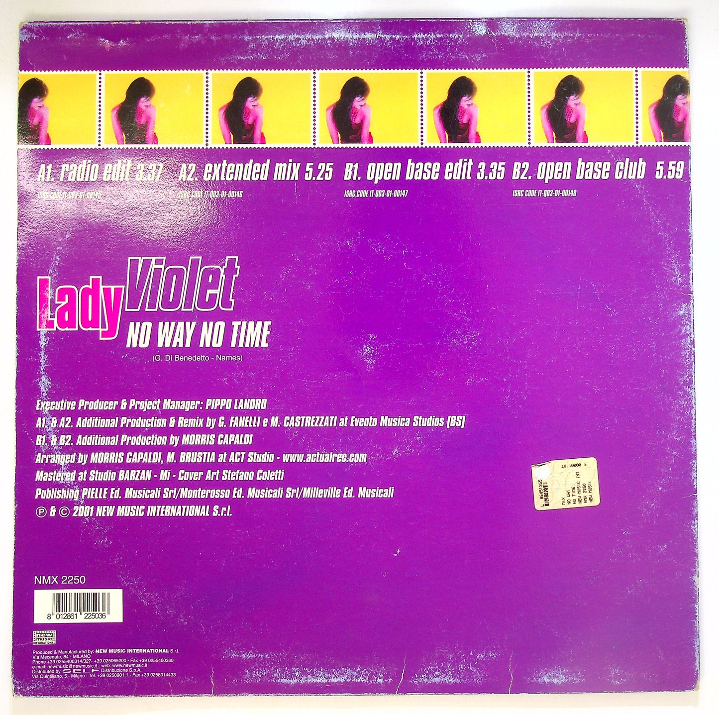 EBOND Lady Violet - No Way No Time Vinile V094062