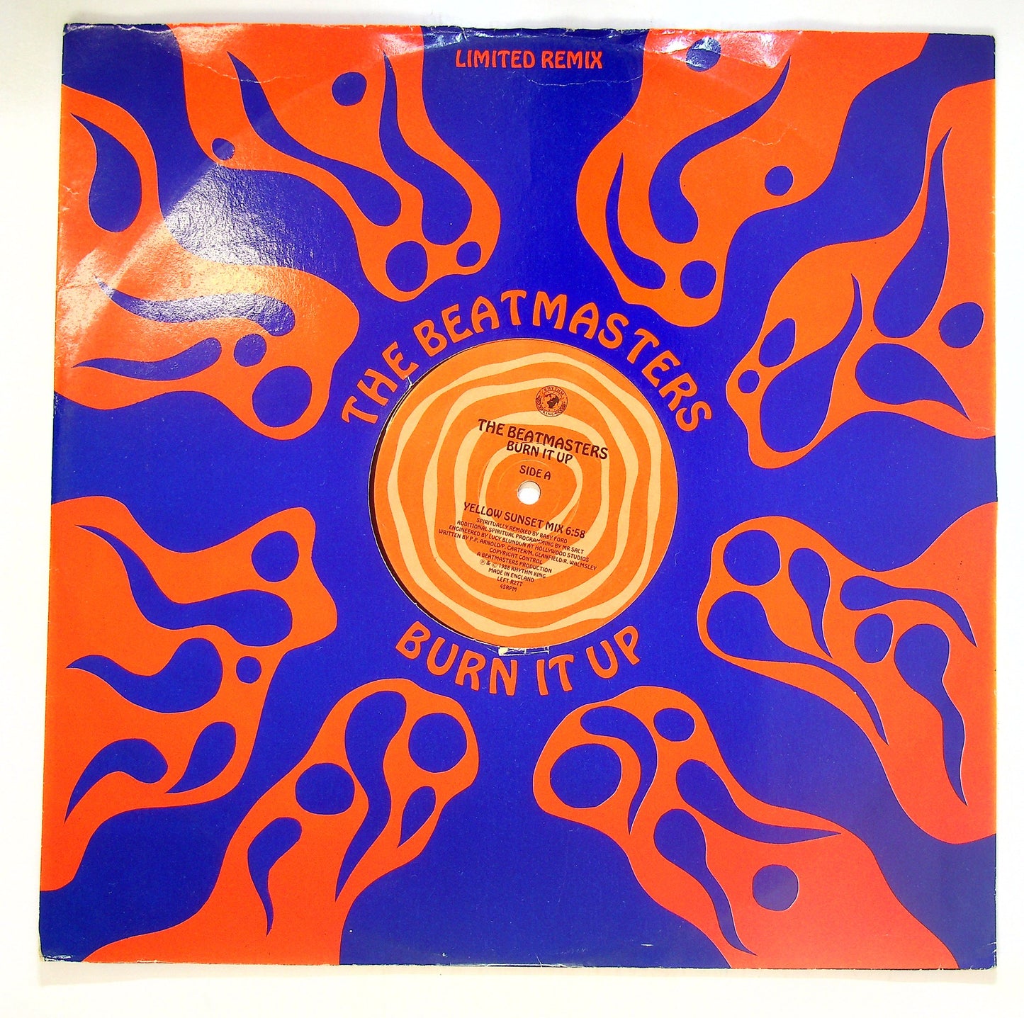 EBOND The Beatmasters - Burn It Up (Limited Remix) Vinile V094082