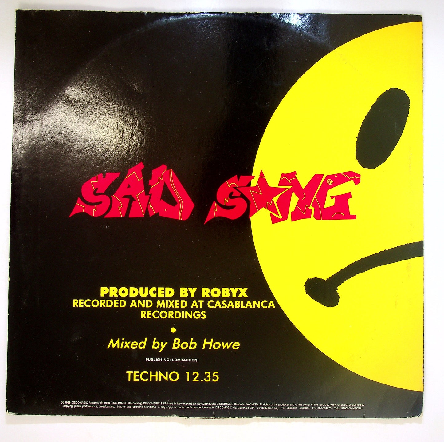 EBOND Donna Rouge - Sad Song Vinile V094085