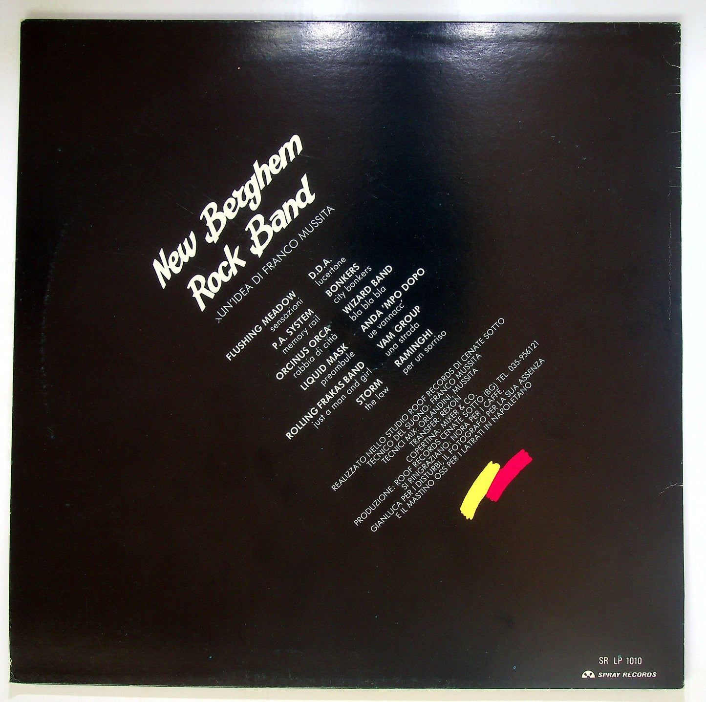 EBOND Various - New Berghem Rock Band Vinile V094132