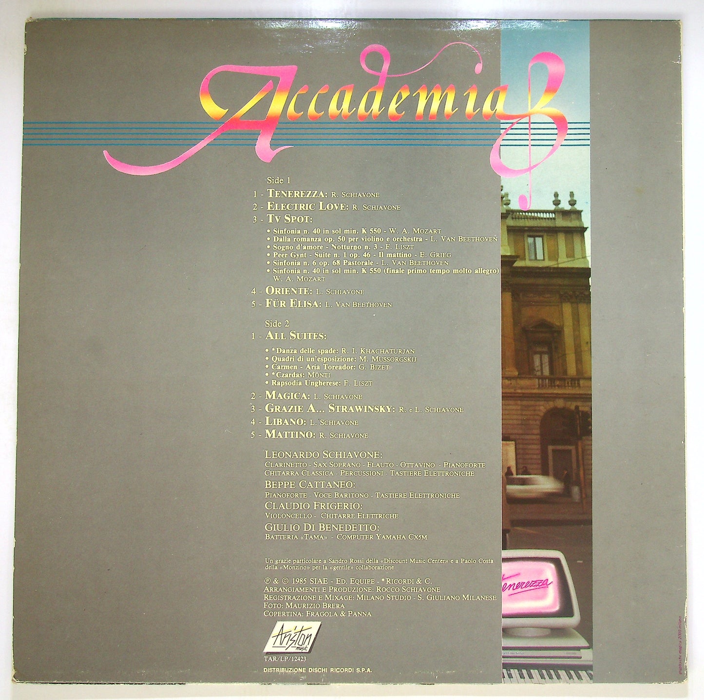 EBOND Accademia - Tenerezza Vinile V094133
