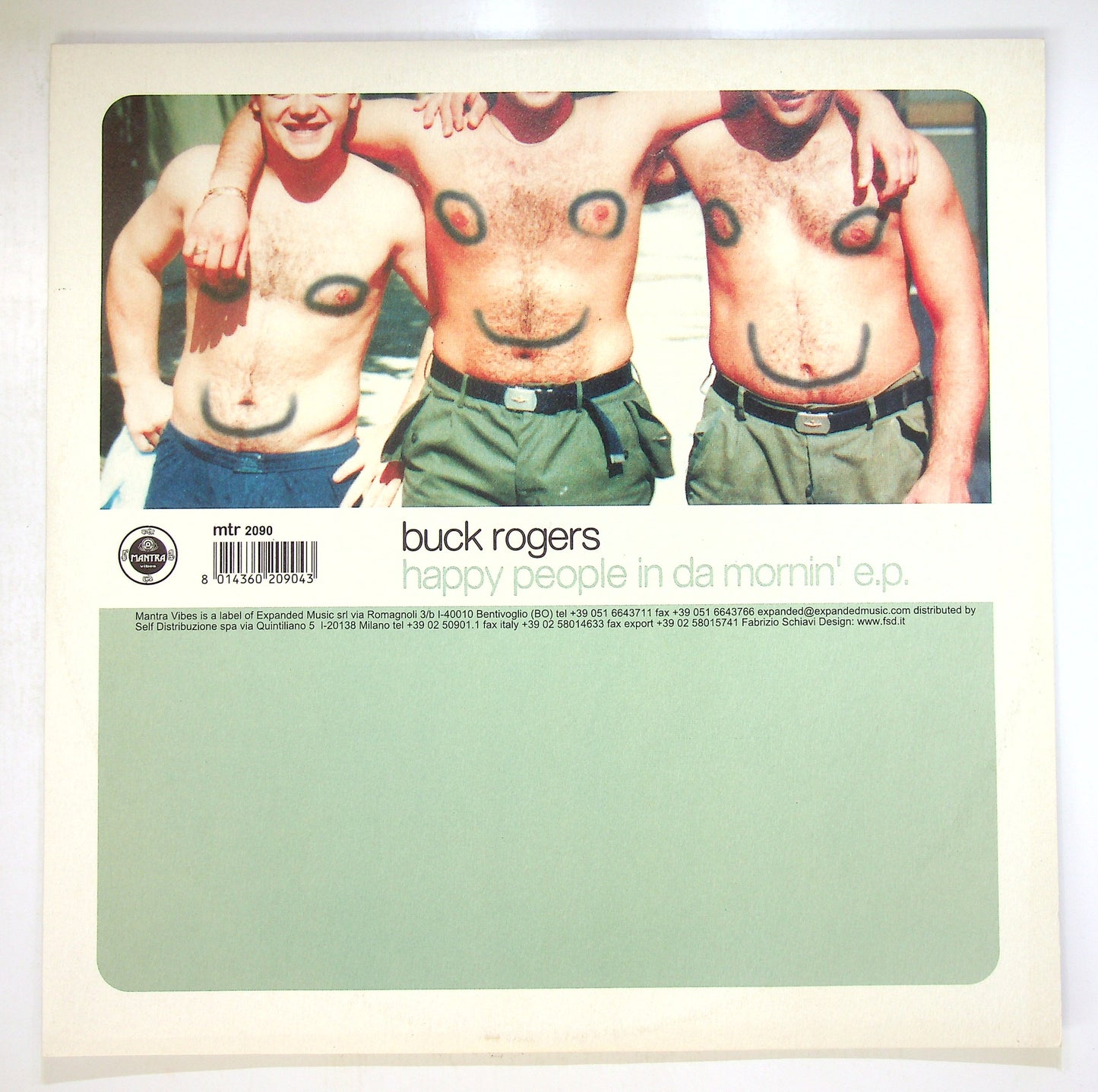 EBOND Buck Rogers - Happy People In Da' Mornin' E.P.Vinile V095011