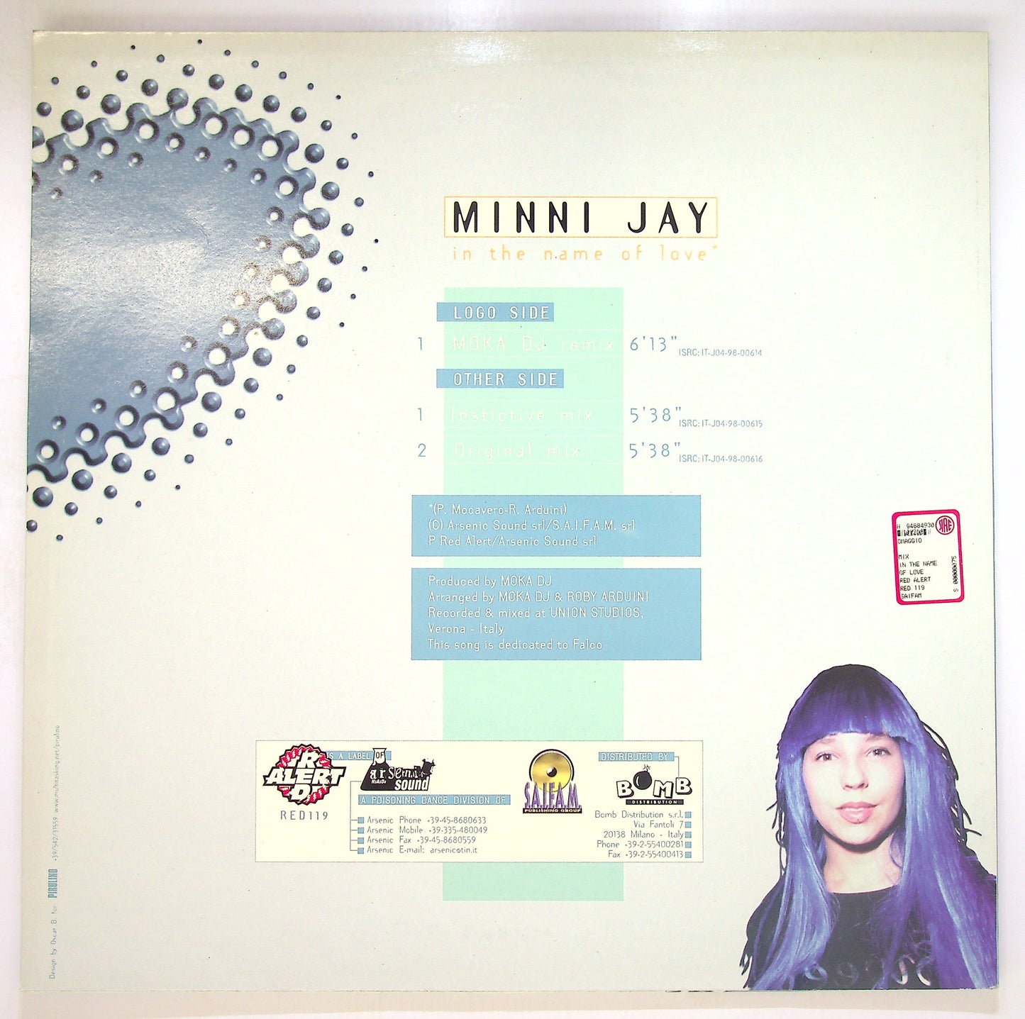 EBOND Minni Jay - In The Name Of Love Vinile V095022