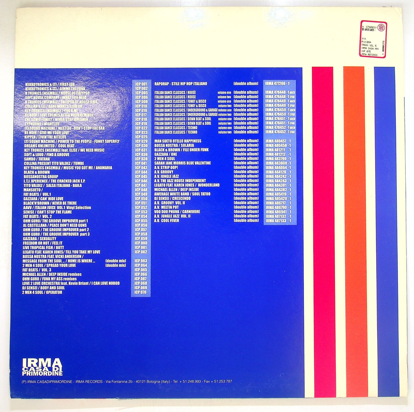 EBOND Riviera Traxx - Volume IV Vinile V095025