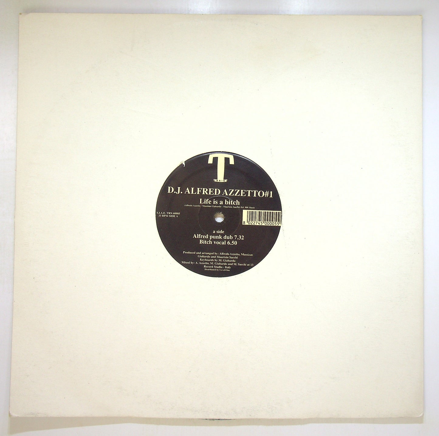 EBOND Alfred Azzetto - Life Is A Bitch Vinile V095061