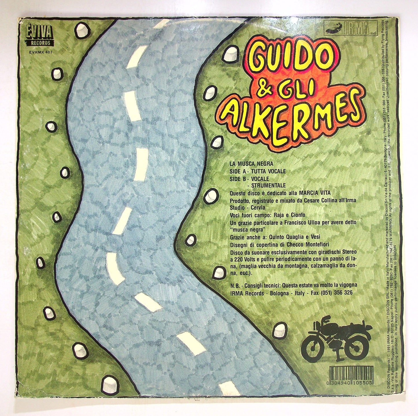 EBOND Guido & Gli Alkermes - La Musca Negra Vinile V095086