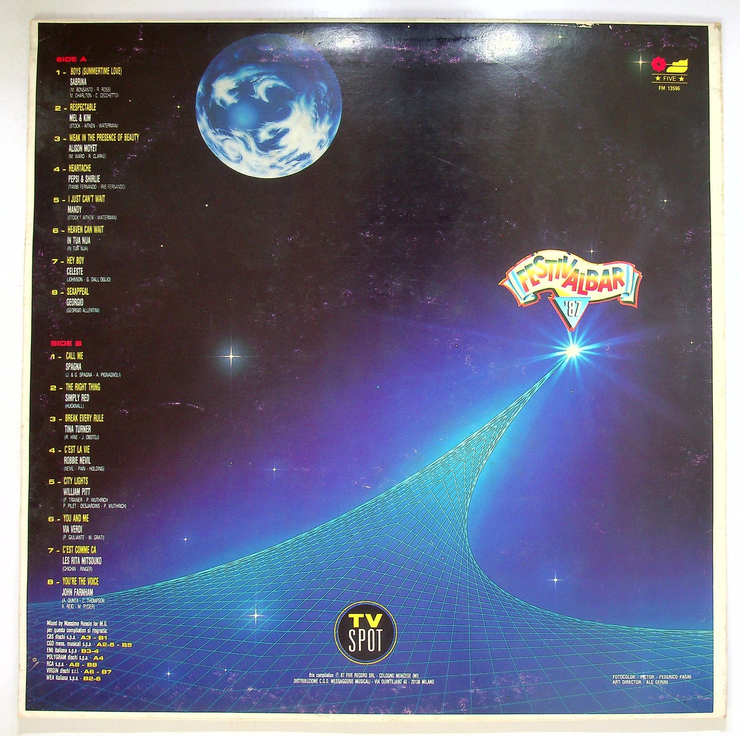 EBOND Various - Juke Box Star - Festivalbar '87 Vinile V095093