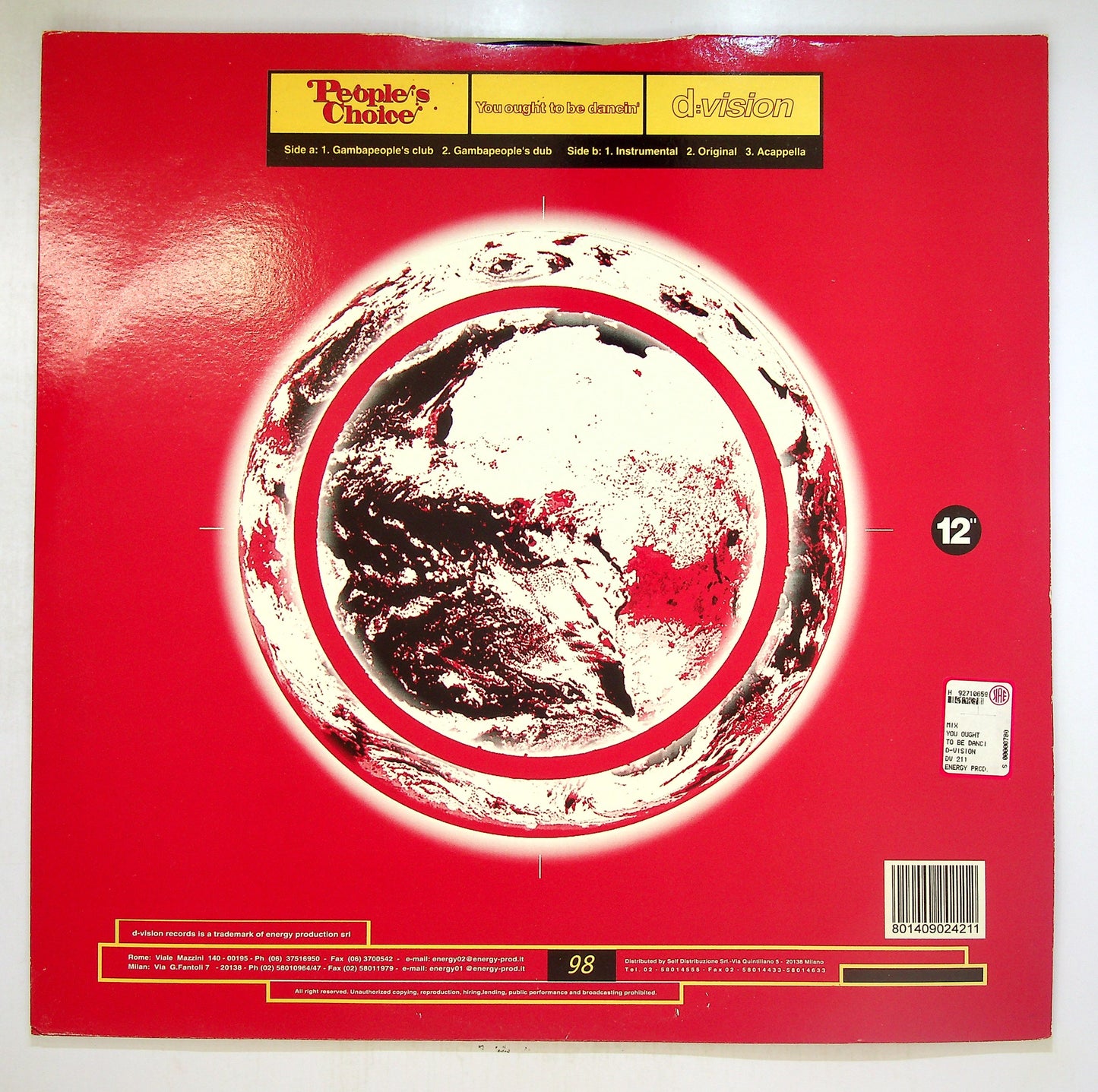 EBOND People's Choice - You Ought To Be Dancin' Vinile V095121