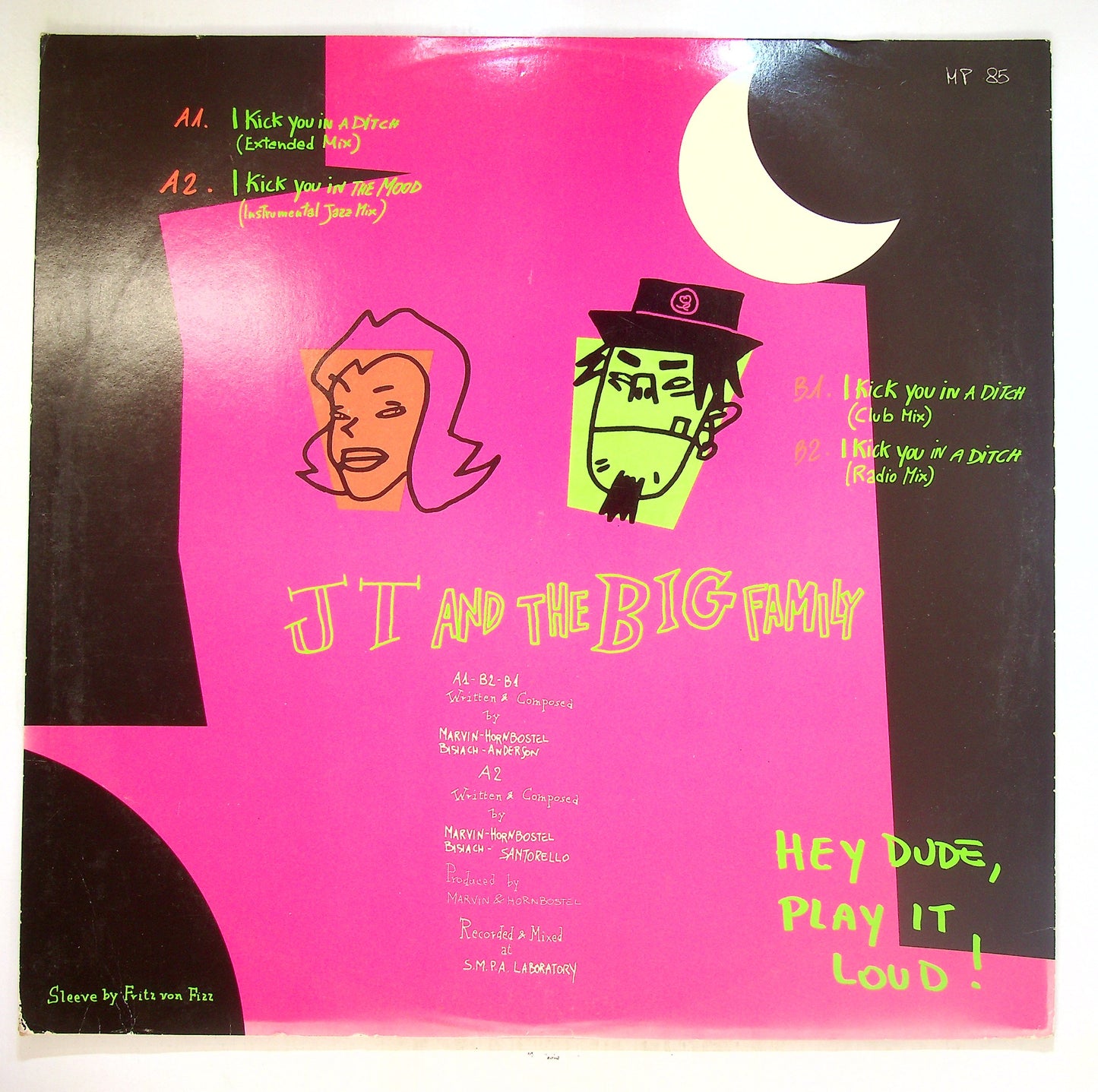 EBOND JT And The Big Family - I Kick You In A Ditch Vinile V095130