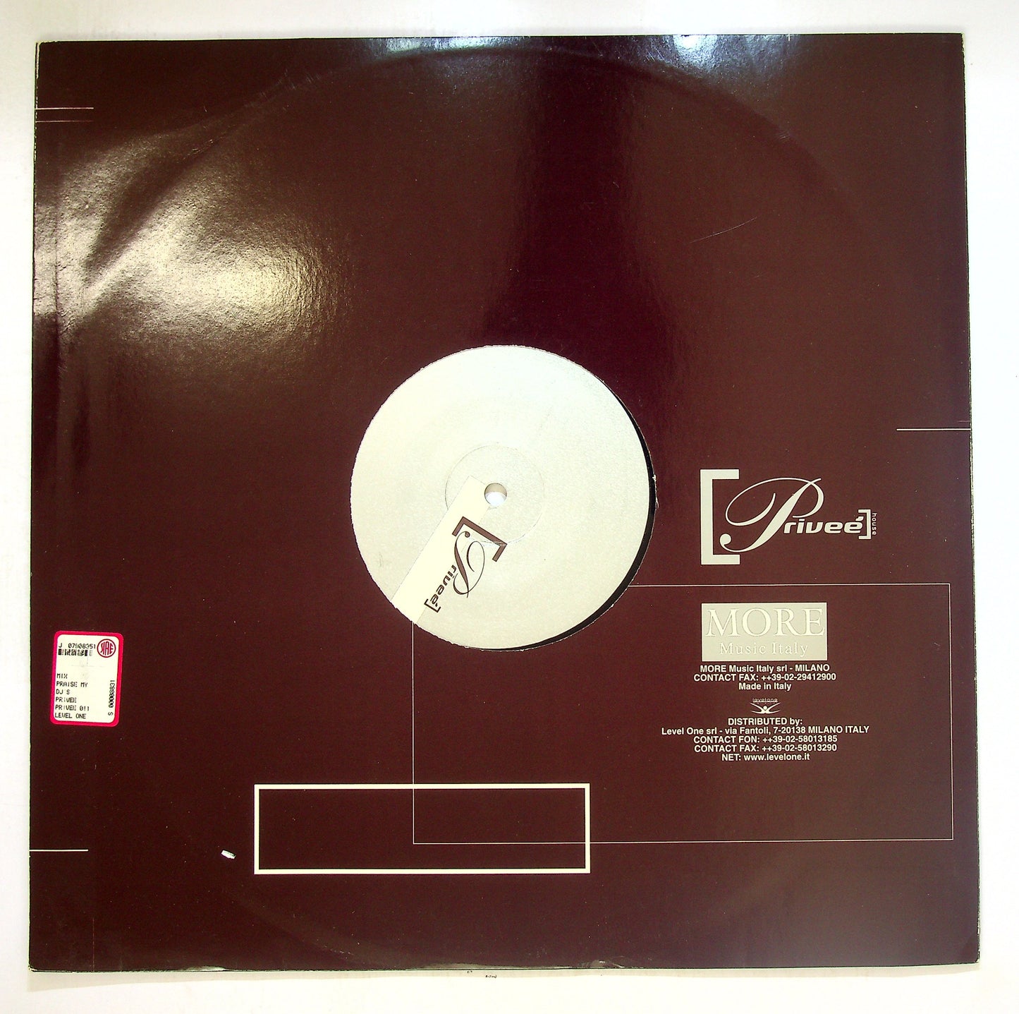 EBOND Run Justine Simmons - Praise My DJ's (My Funny Valentine) Vinile V096005