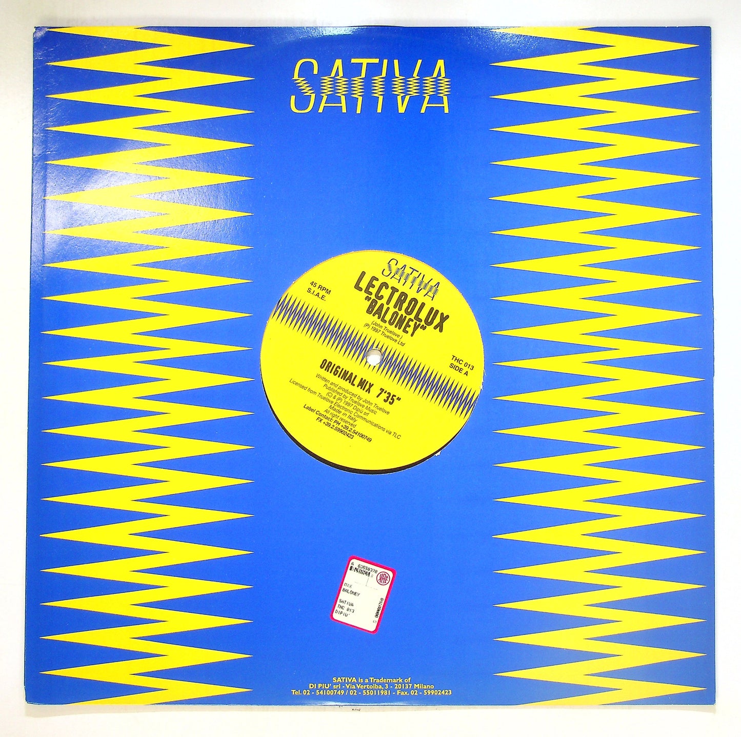 EBOND Lectrolux - Baloney Vinile V096009