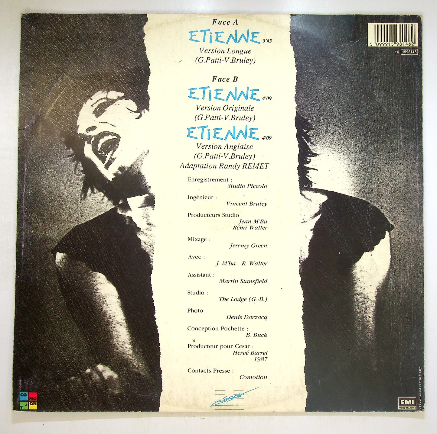 EBOND Guesch Patti - Etienne Vinile V096047