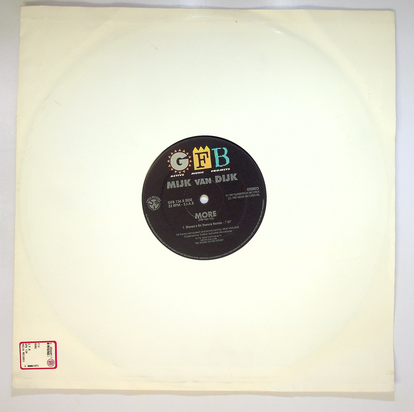 EBOND Mijk Van Dijk - More Vinile V096061