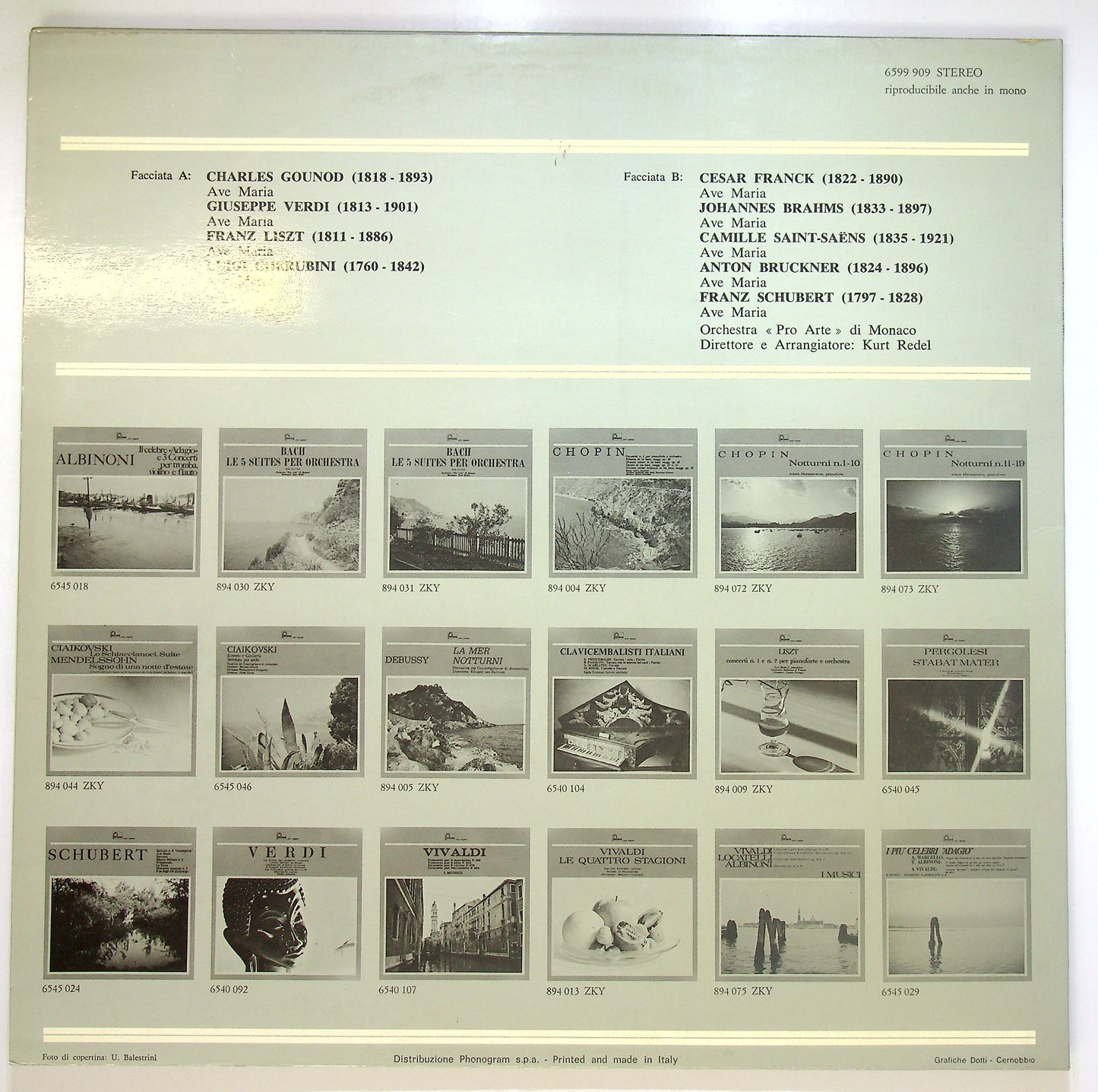 EBOND Various - Celebri 'Ave Maria' Vinile V096094