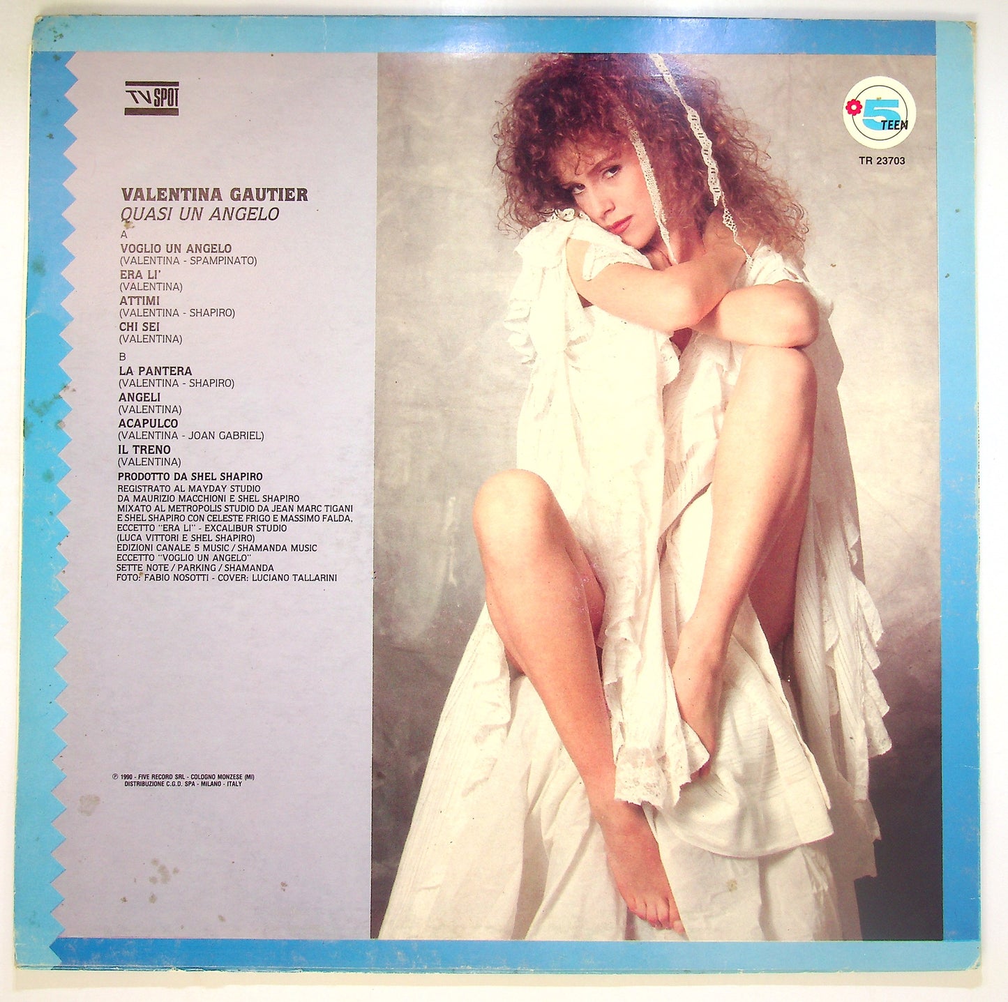 EBOND Valentina Gautier - Quasi Un Angelo Vinile V096096