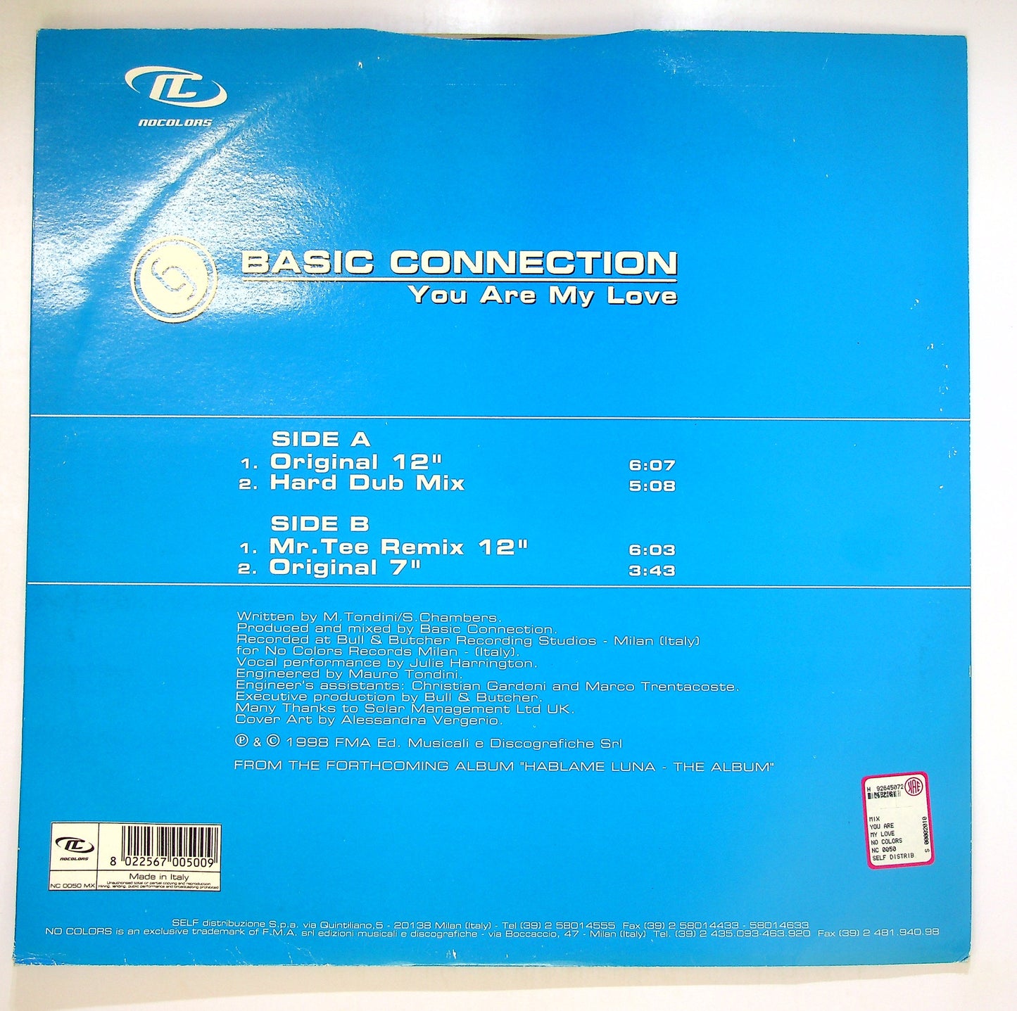 EBOND Basic Connection - You Are My Love Vinile V097018