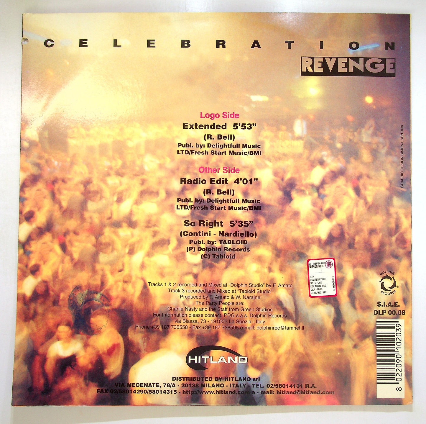 EBOND Revenge - Celebration Vinile V097053