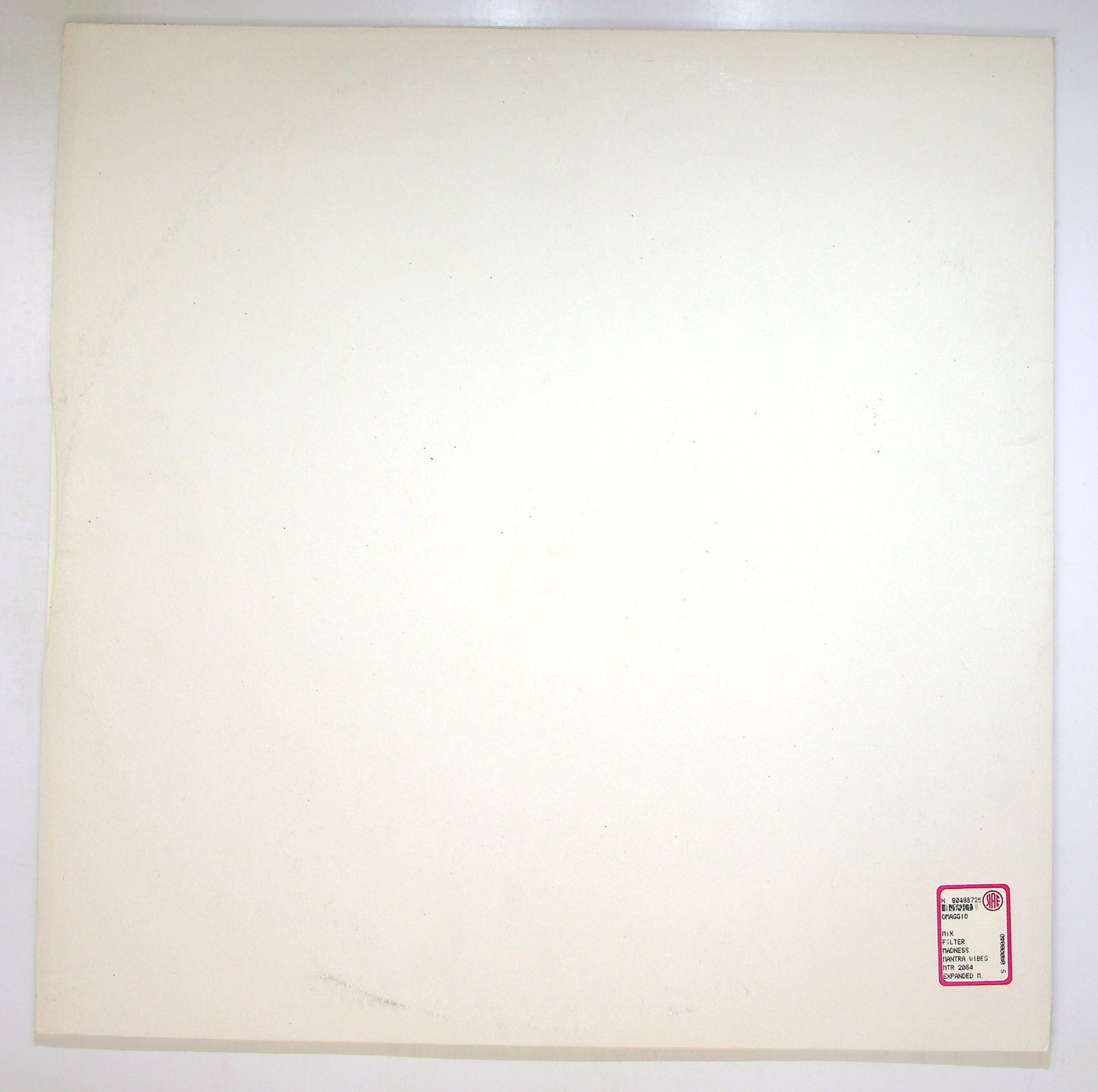 EBOND DJ Franky Gee - Filter Madness Vinile V097077