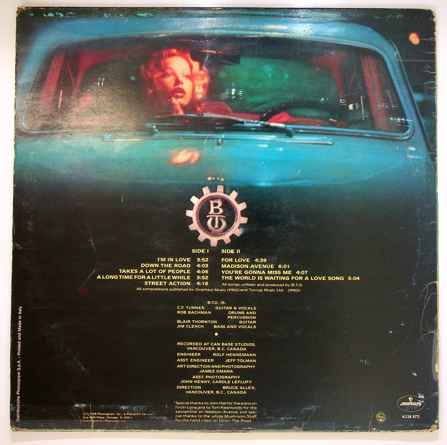 EBOND B.T.O. - Street Action Vinile V097093