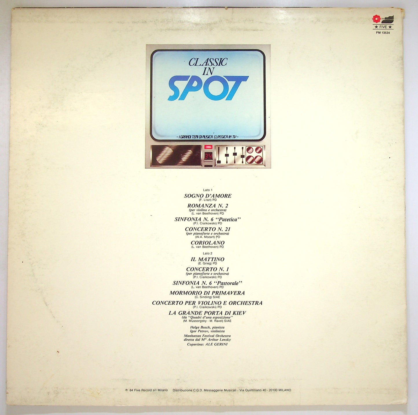 EBOND Manhattan Festival Orchestra - Classic In Spot Vinile V097121