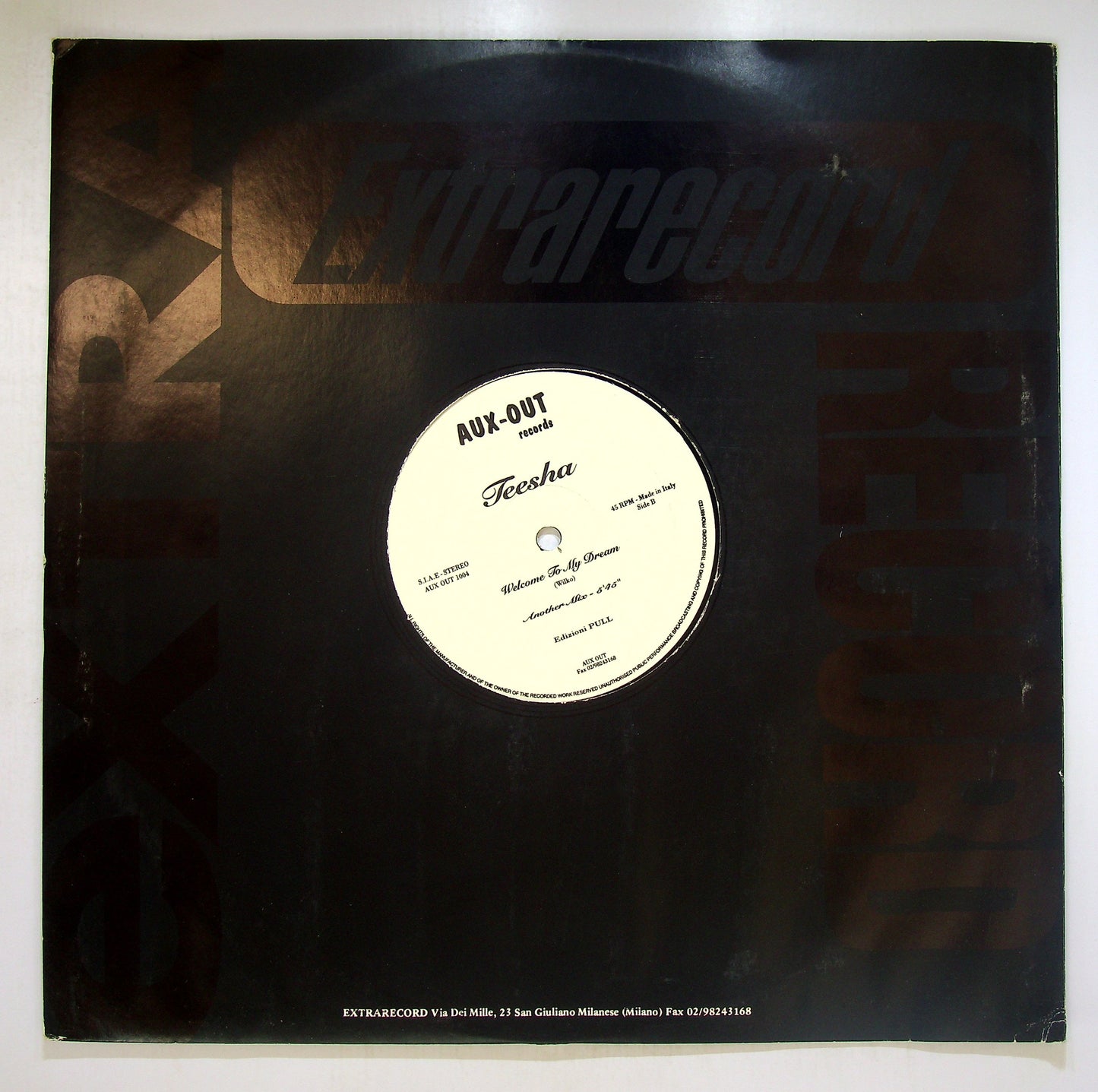 EBOND Teesha - Welcome To My Dream Vinile V097128