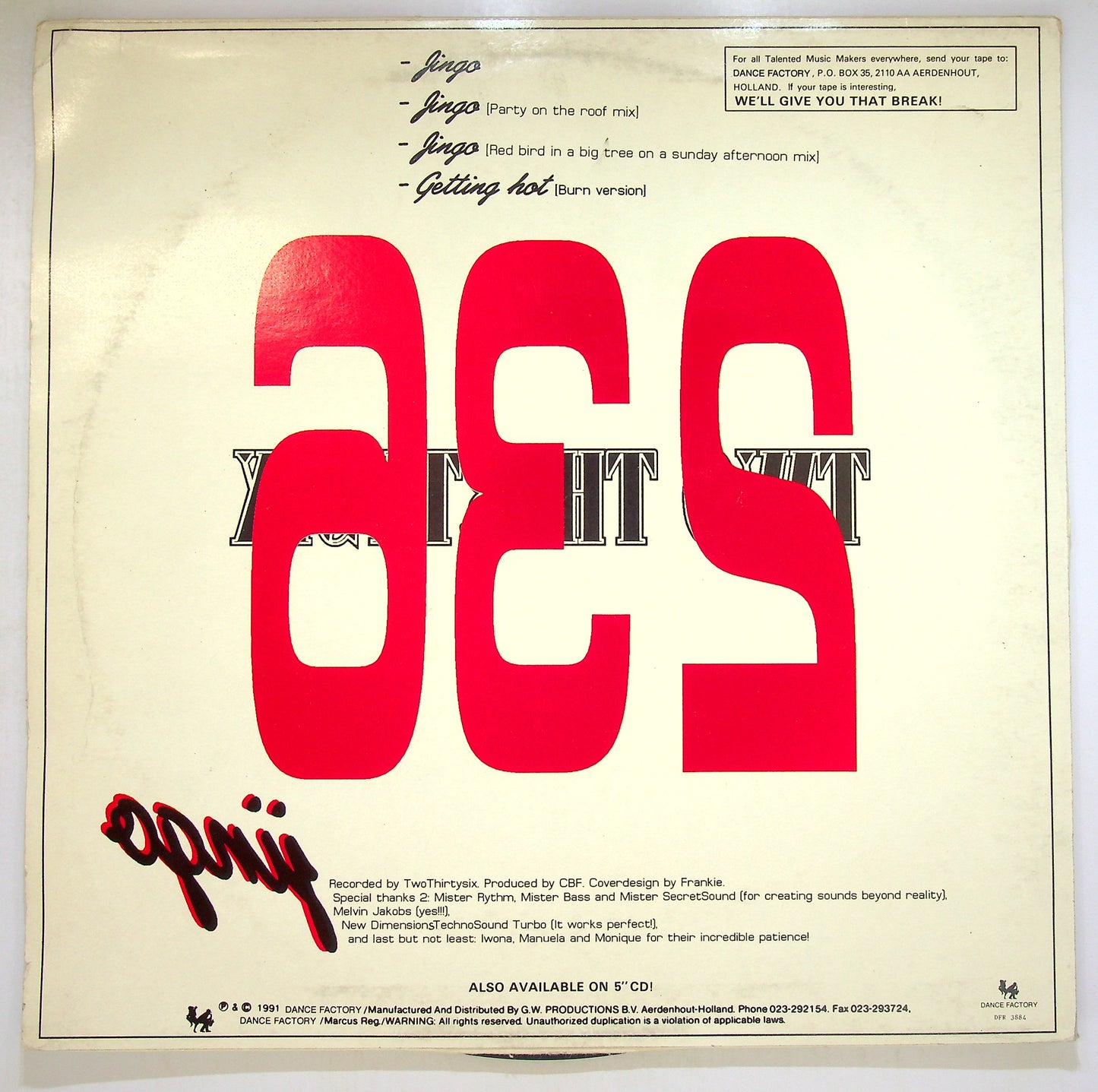 EBOND 236 - Jingo Vinile V097134