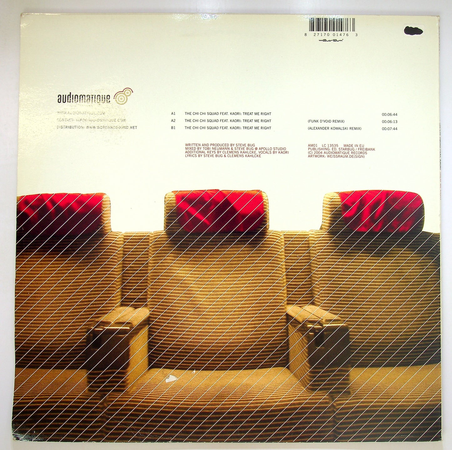 EBOND The Chi Chi Squad Feat. Kaori - Treat Me Right Vinile V097140