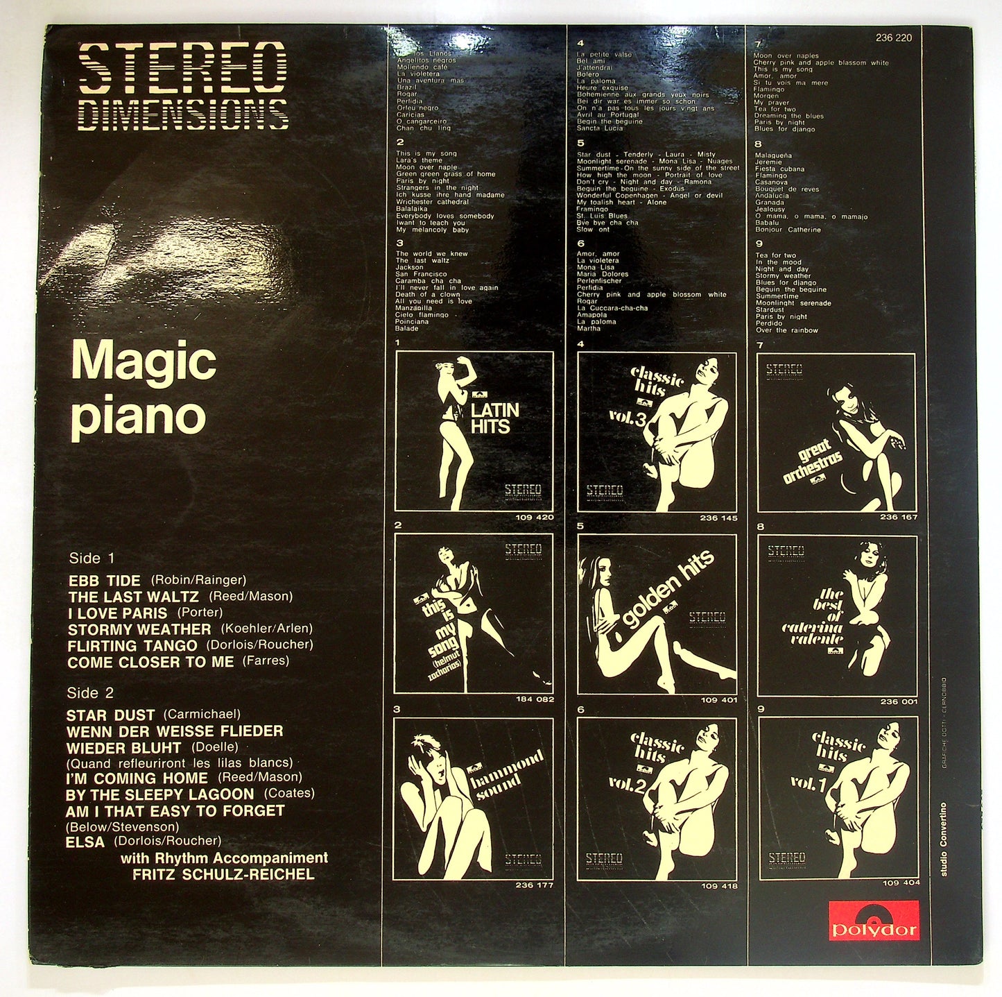 EBOND Fritz Schulz-Reichel - Magic Piano Vinile V097141