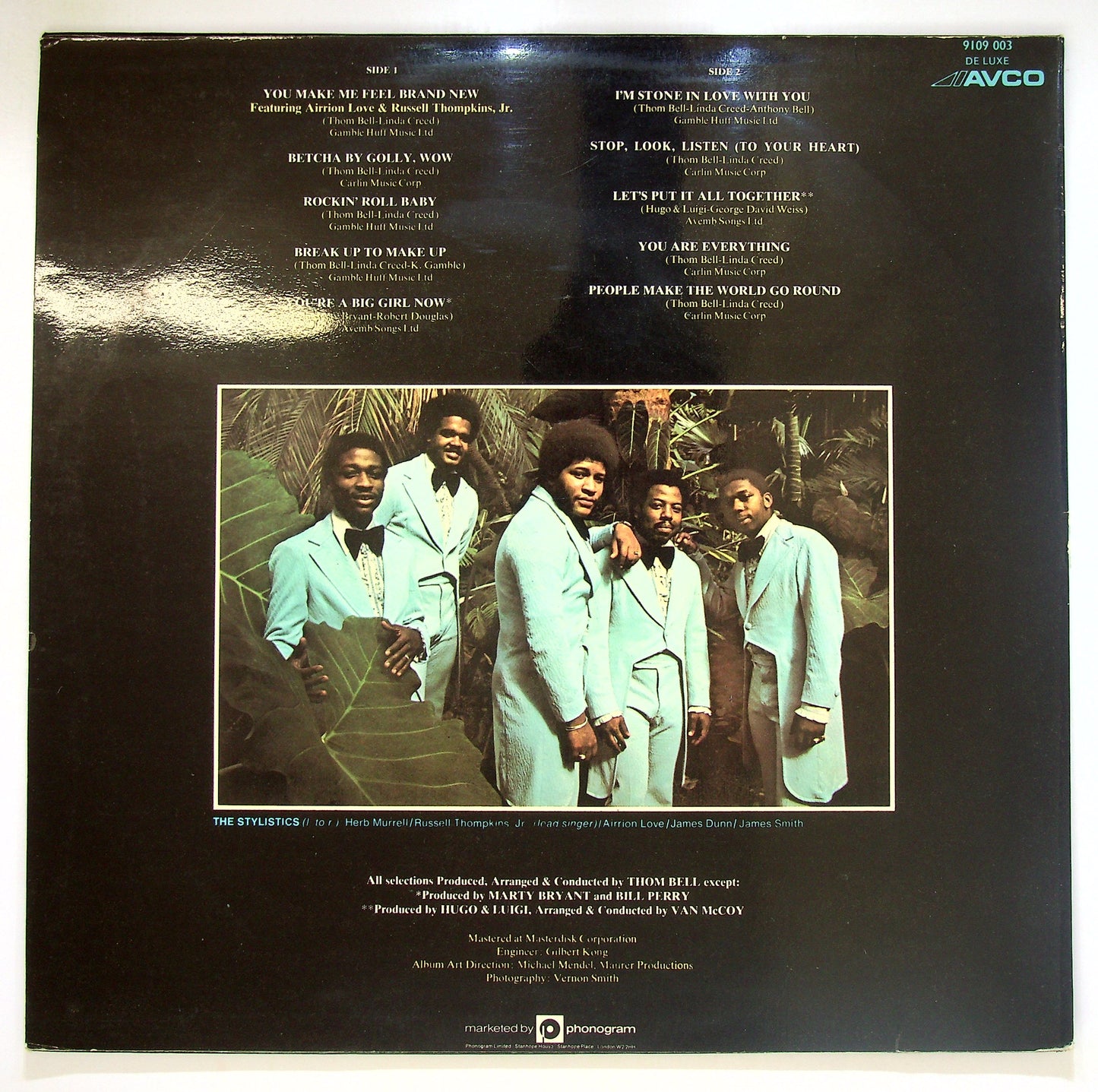 EBOND The Stylistics - The Best Of The Stylistics Vinile V098001