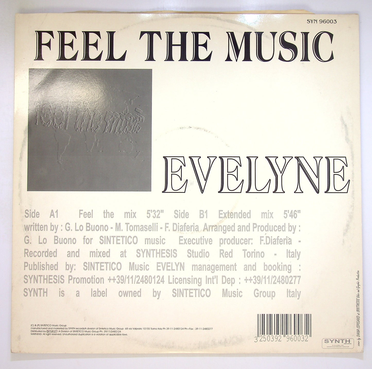 EBOND Evelyne - Feel The Music Vinile V098014