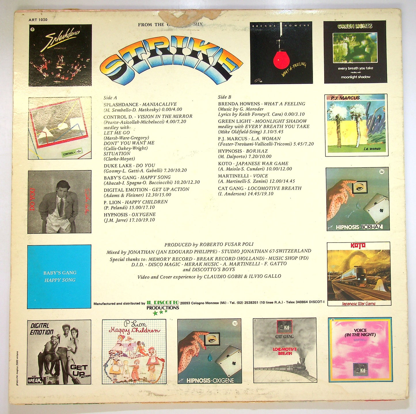 EBOND Various - Strike Vinile V098024