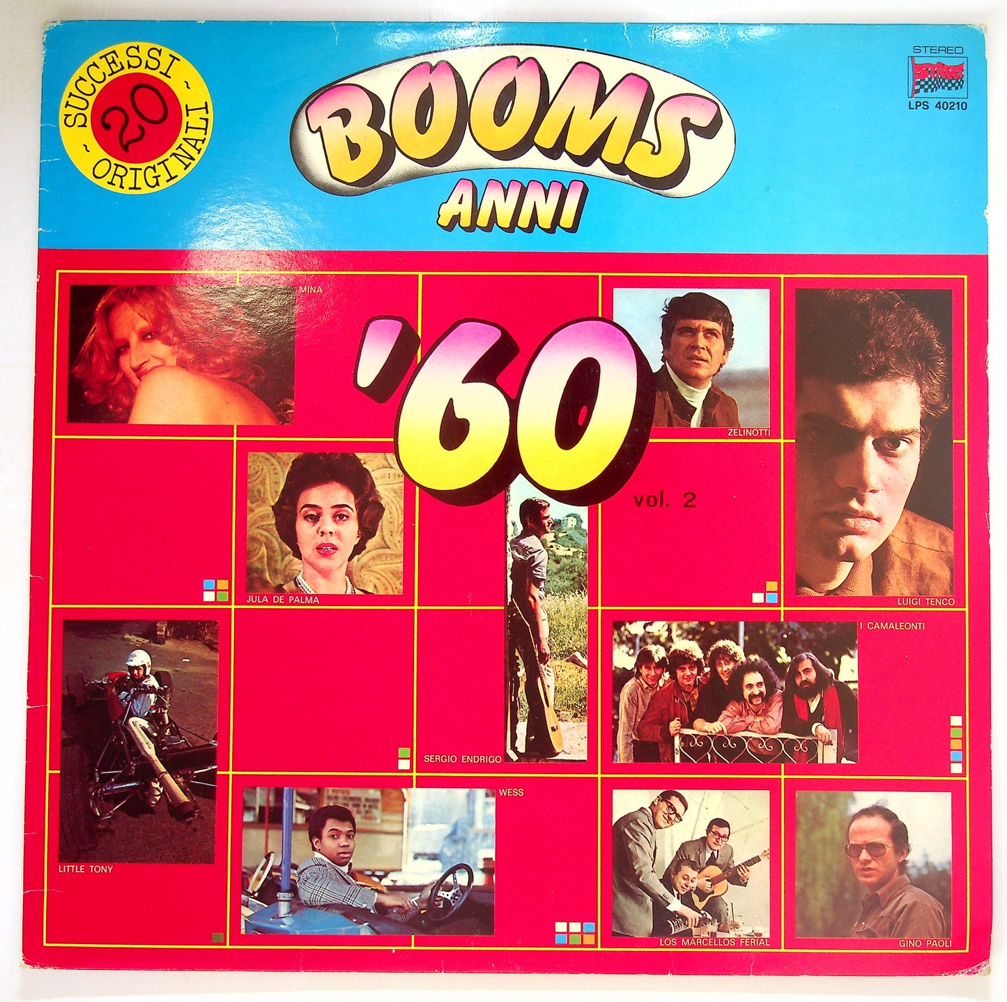 EBOND Various - Booms Anni '60 Vol. 2 Vinile V098066